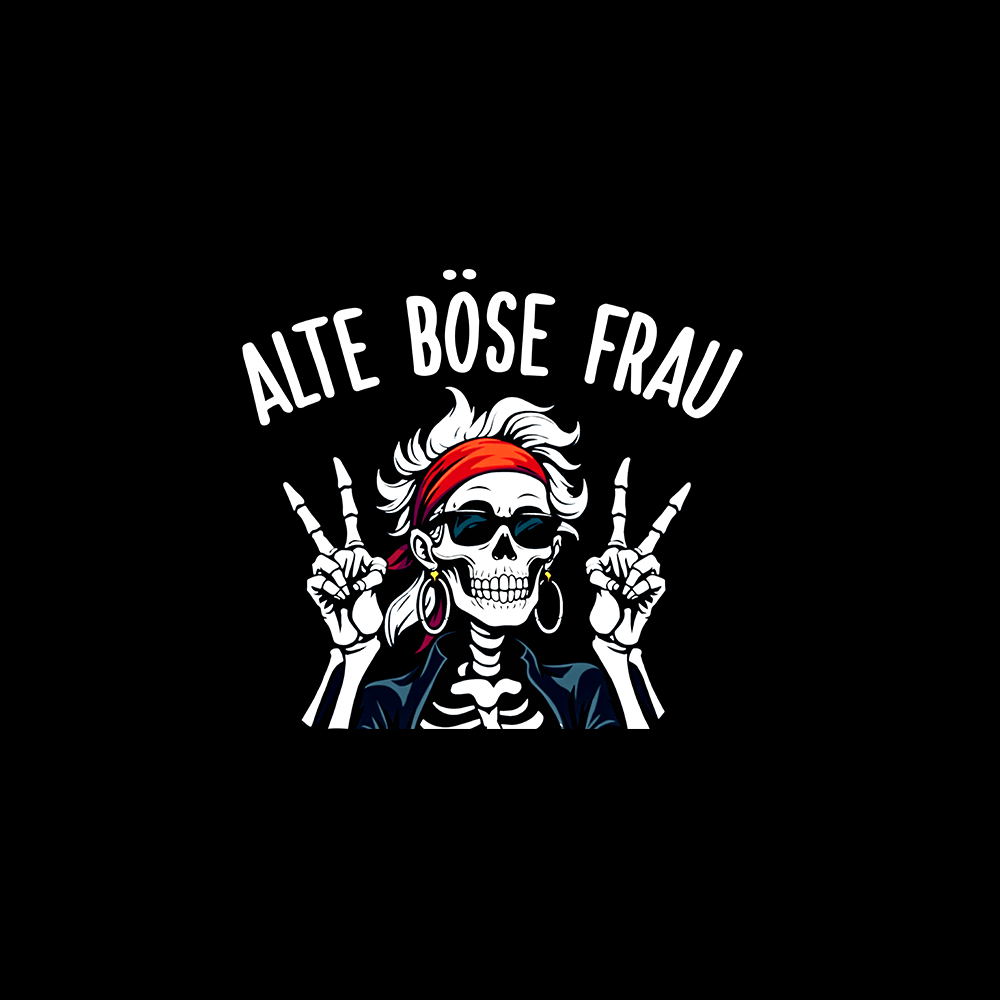 Alte böse Frau - Schwarzer-Kaffee