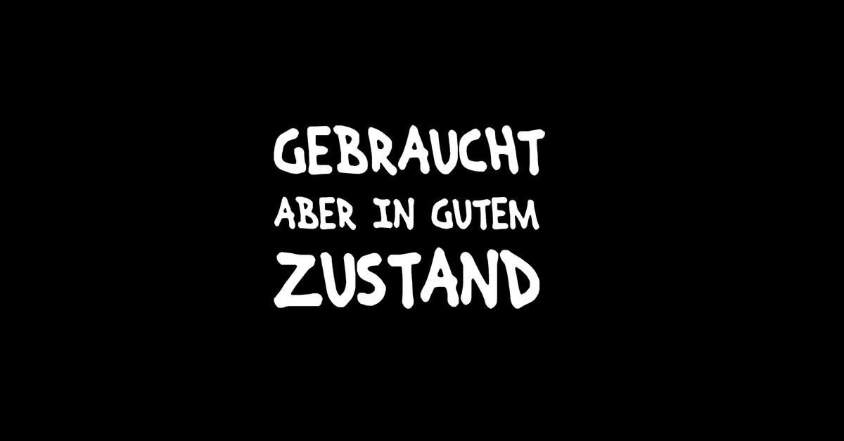 gebraucht aber in gutem zustand
