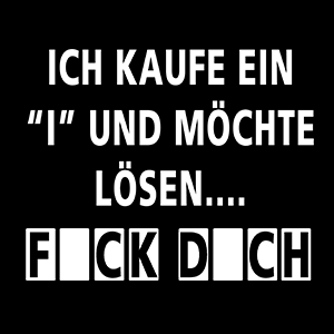 Ich kaufe ein I und möchte lösen - Schwarzer-Kaffee