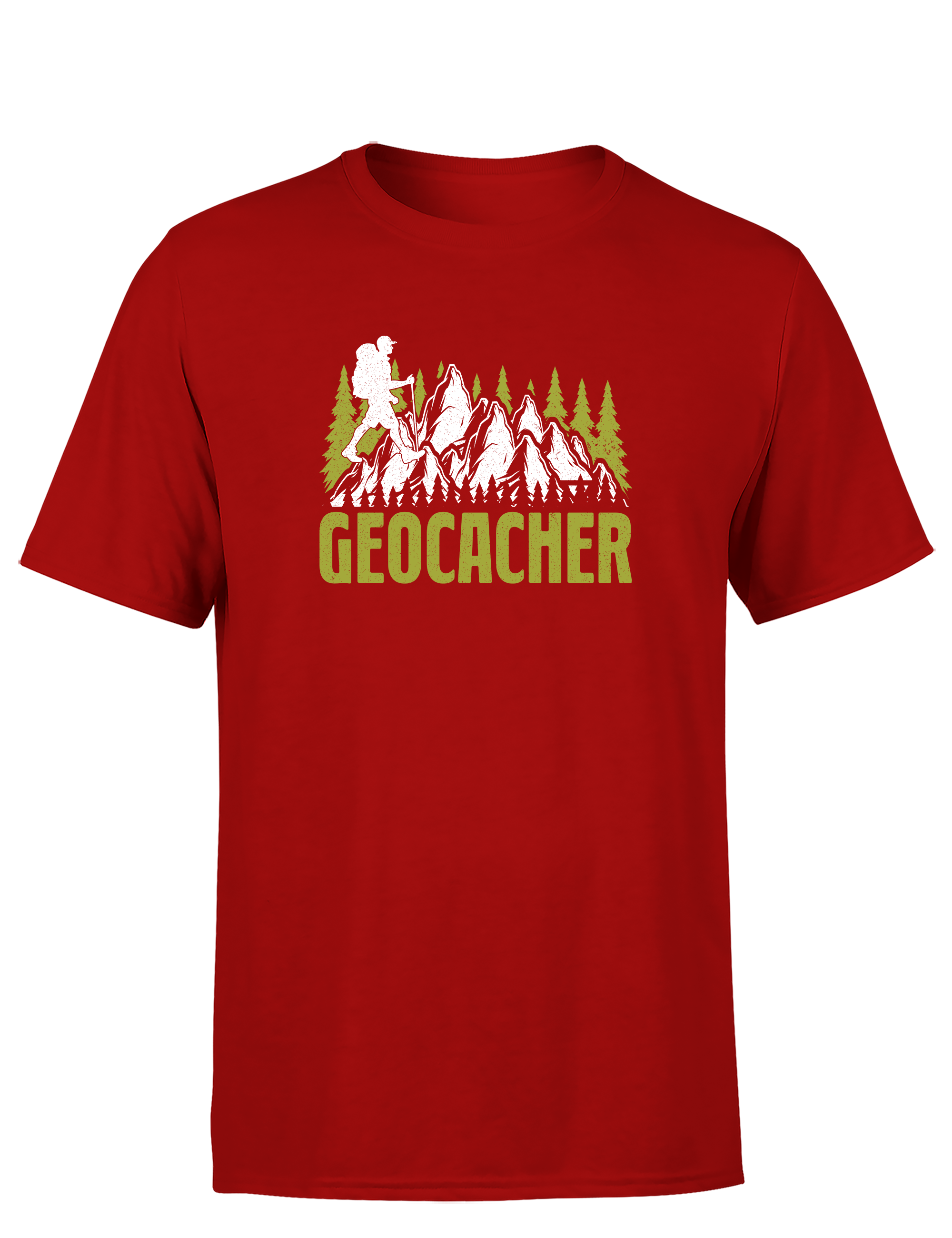 Geocacher – Herren T-Shirt im Retro Stil | Stylisches Shirt für Schatzsucher, Abenteurer & Outdoor-Fans