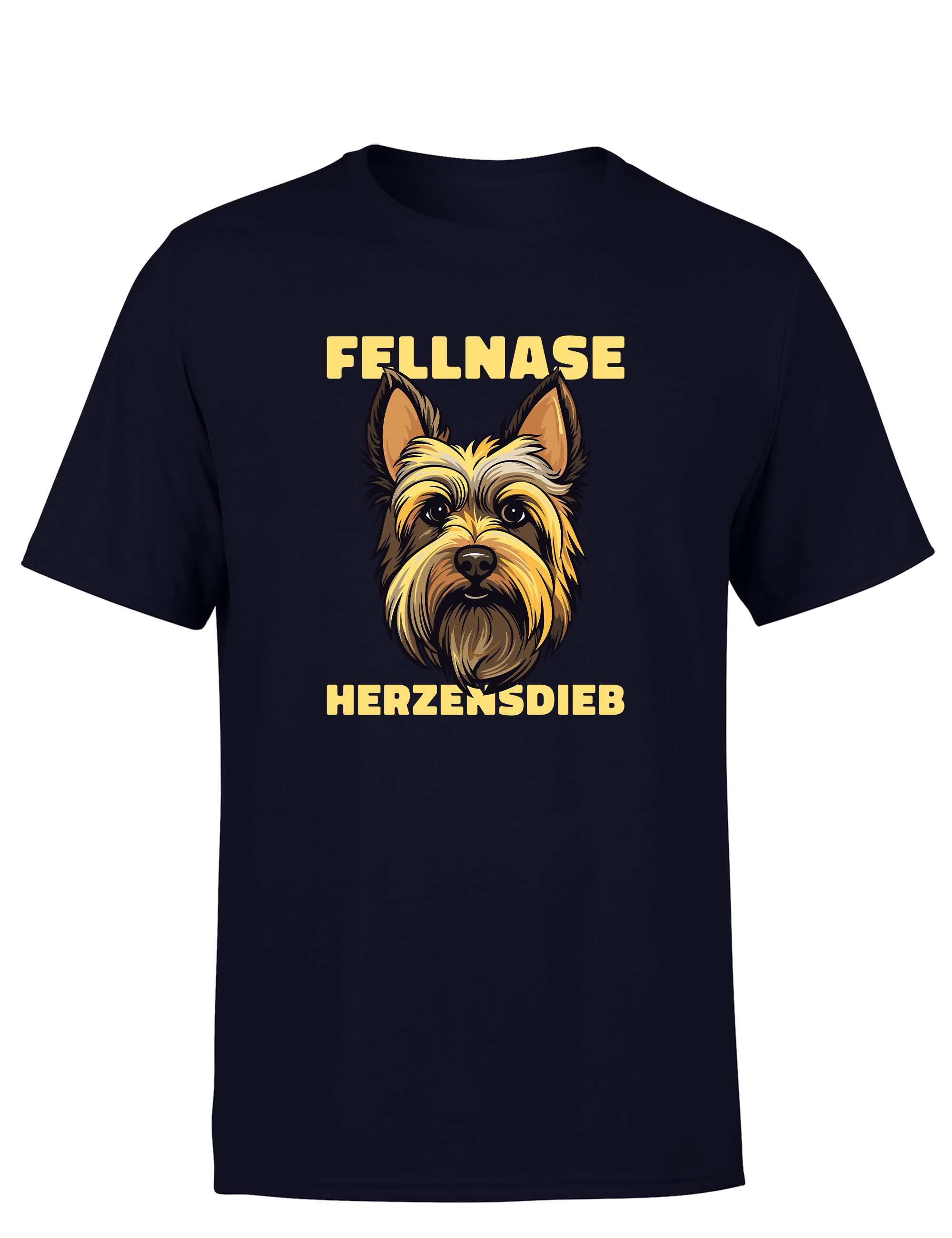 Herren T-Shirt „Fellnase Herzensdieb“ | Lustiges Hunde Shirt für Hundeliebhaber (Copie)
