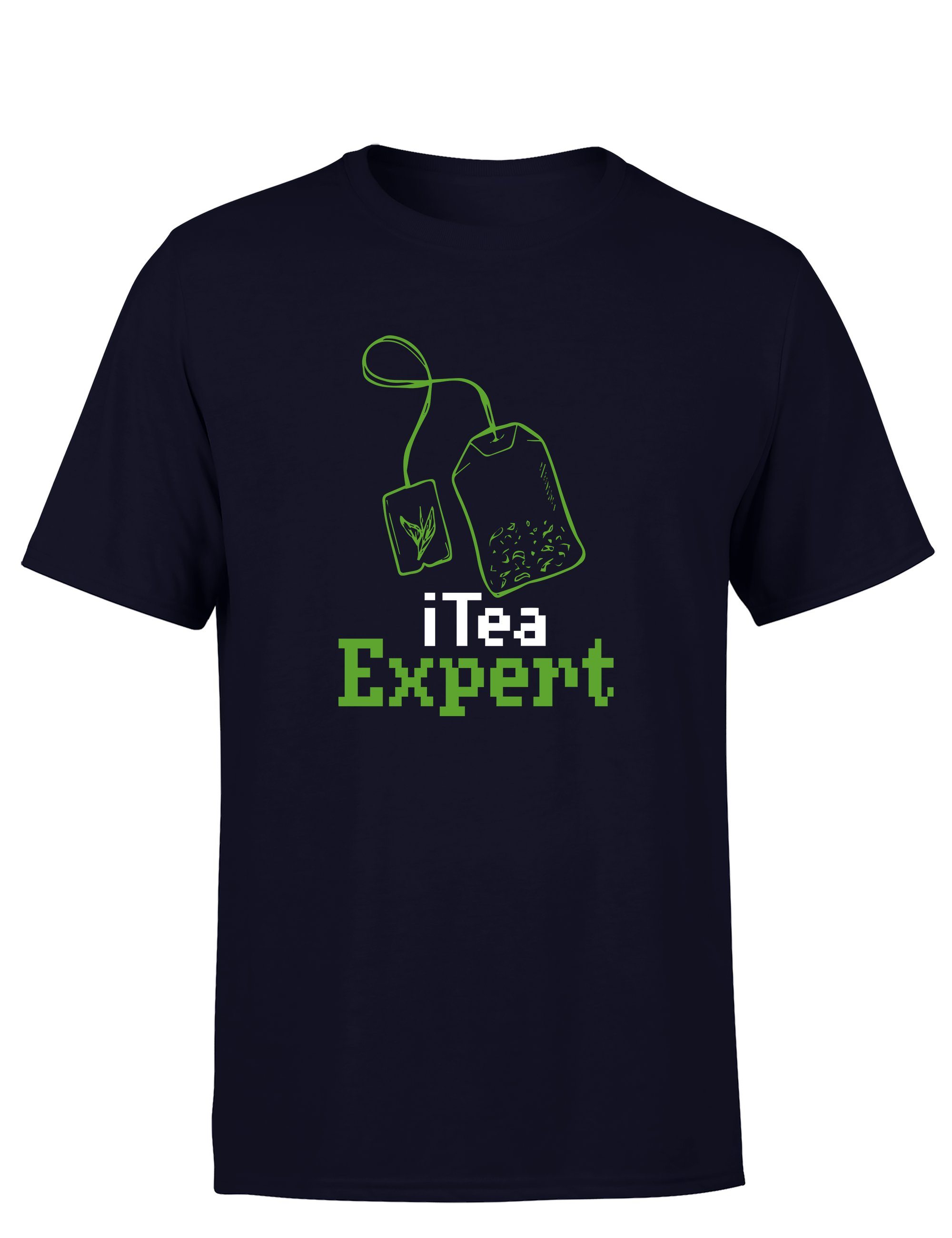 I Tea Expert – Herren T-Shirt im Retro Stil | Lustiges Shirt für Teeliebhaber, Nerds & IT-Fans