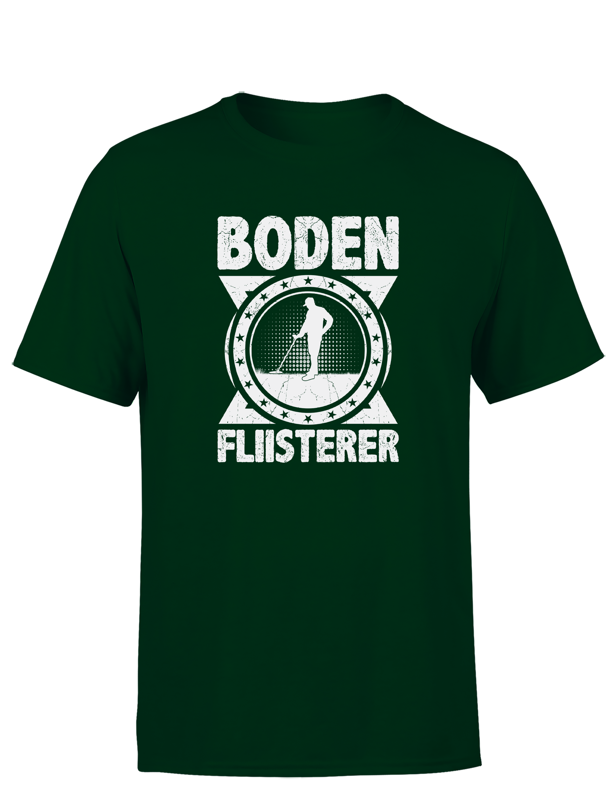 Boden flüsterer – Herren T-Shirt im Retro Stil | Lustiges Shirt für Sondler, Schatzsucher & Hobby-Detektoren