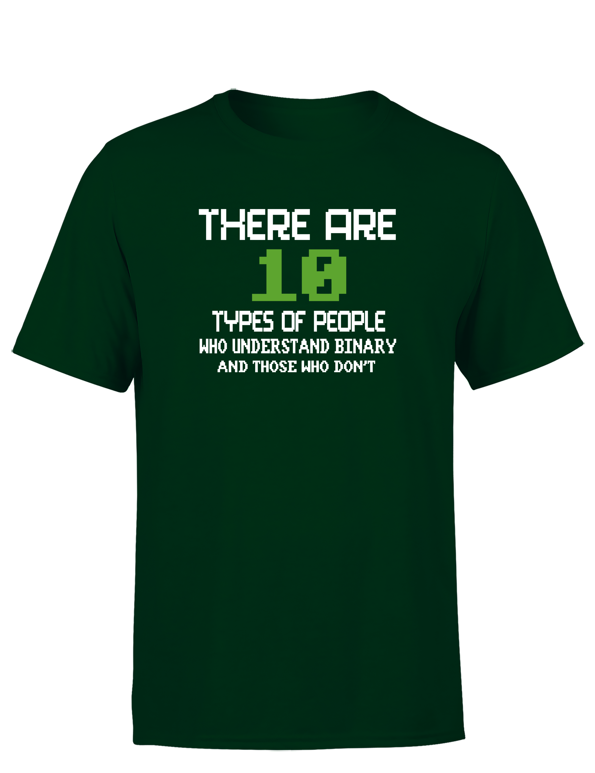 There Are 10 Types of People – Herren T-Shirt im Retro Stil | Lustiges Nerd Shirt für Programmierer, Entwickler & IT-Fans