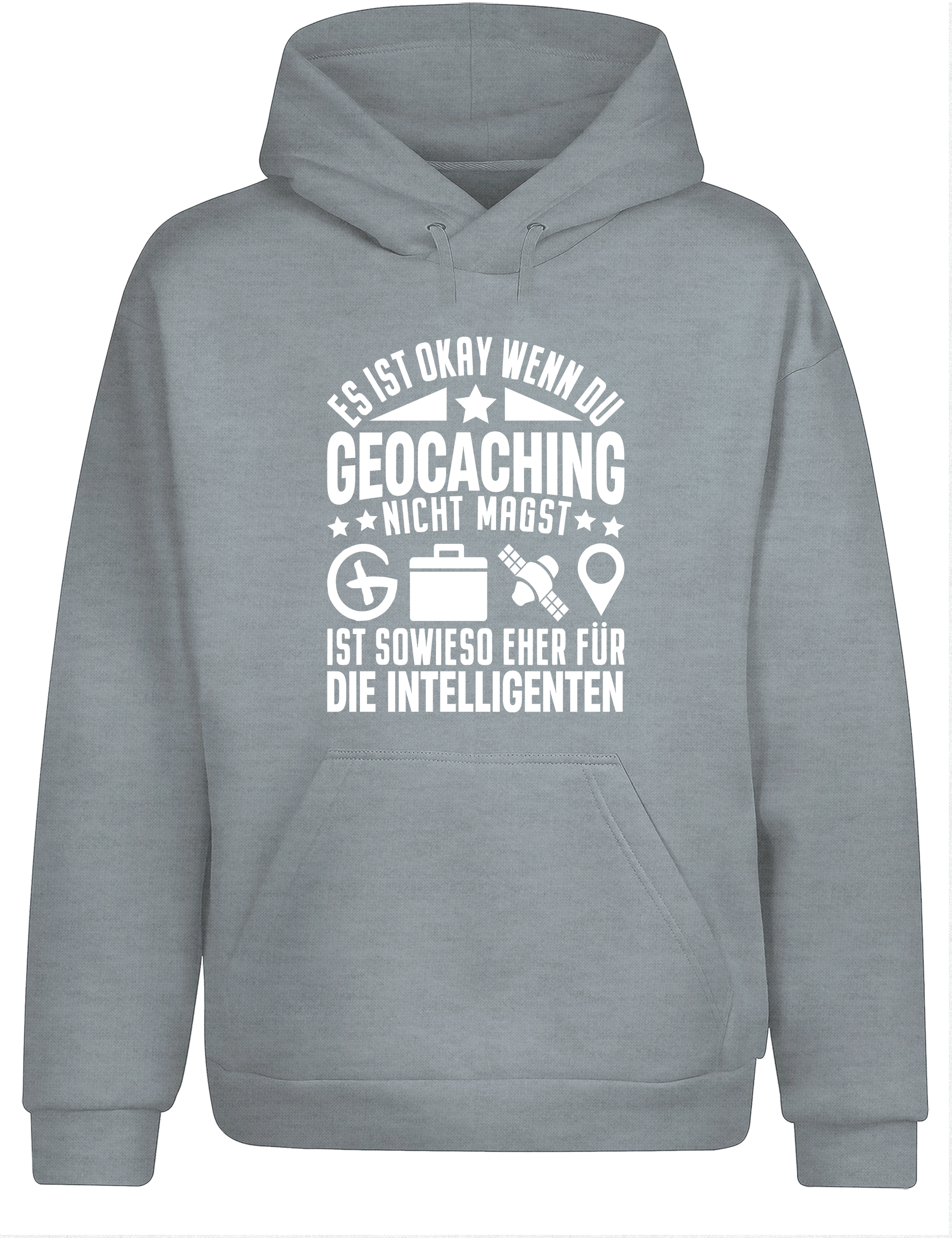 Es ist okay, wenn du Geocaching nicht magst – Hoodie im Retro Stil | Lustiger Kapuzenpullover für Geocacher, Schatzsucher & Outdoor-Fans (Copie)