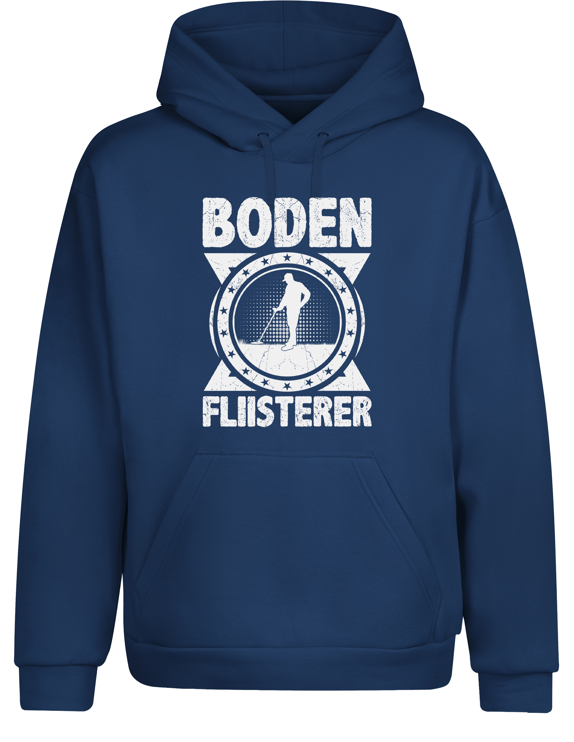 Bodenflüsterer – Hoodie im Retro Stil | Lustiger Kapuzenpullover für Schatzsucher, Sondler & Freizeit
