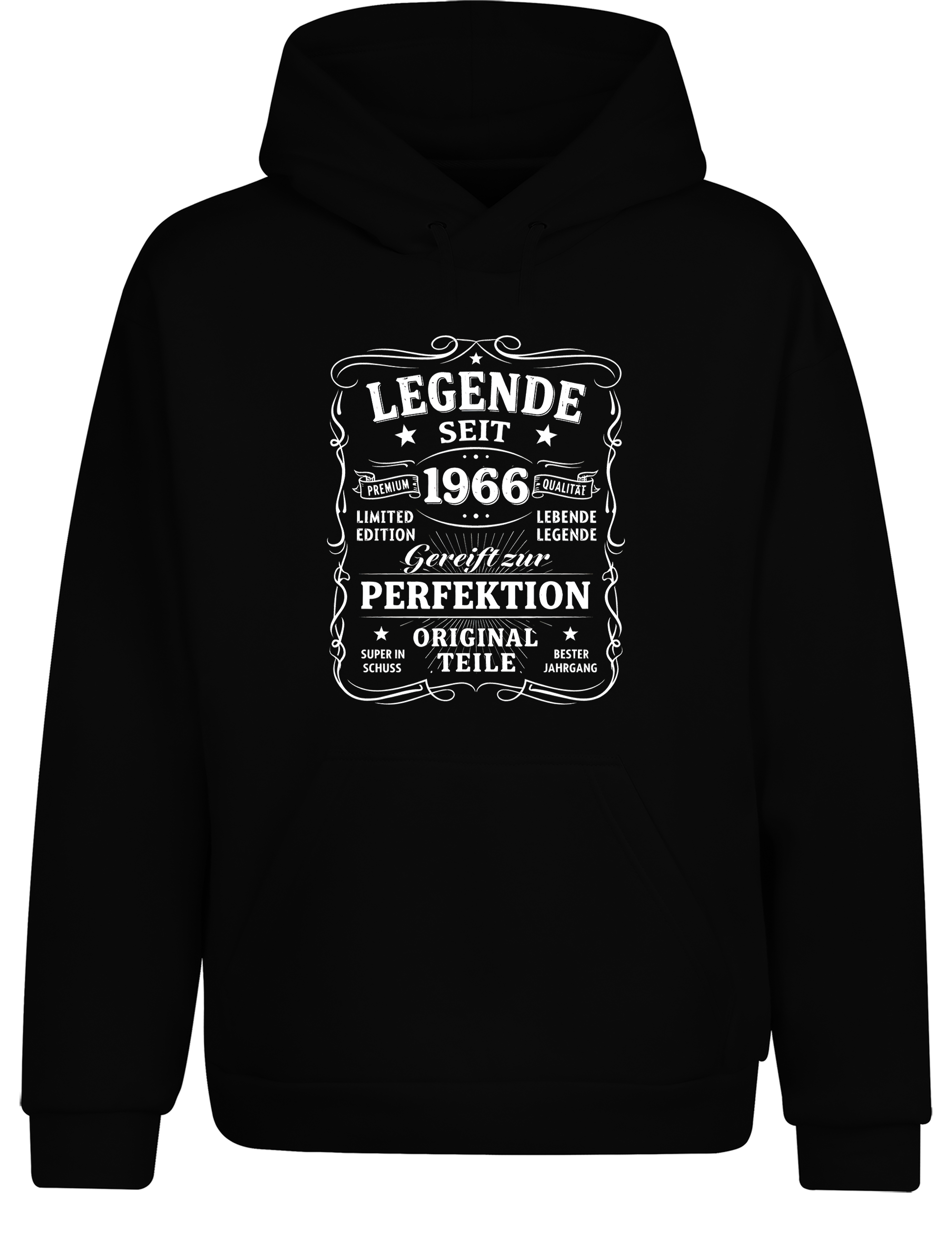 Unisex Hoodie „Legende seit 1966“ | Vintage Hoodie Geburtstag Jahrgang 1966