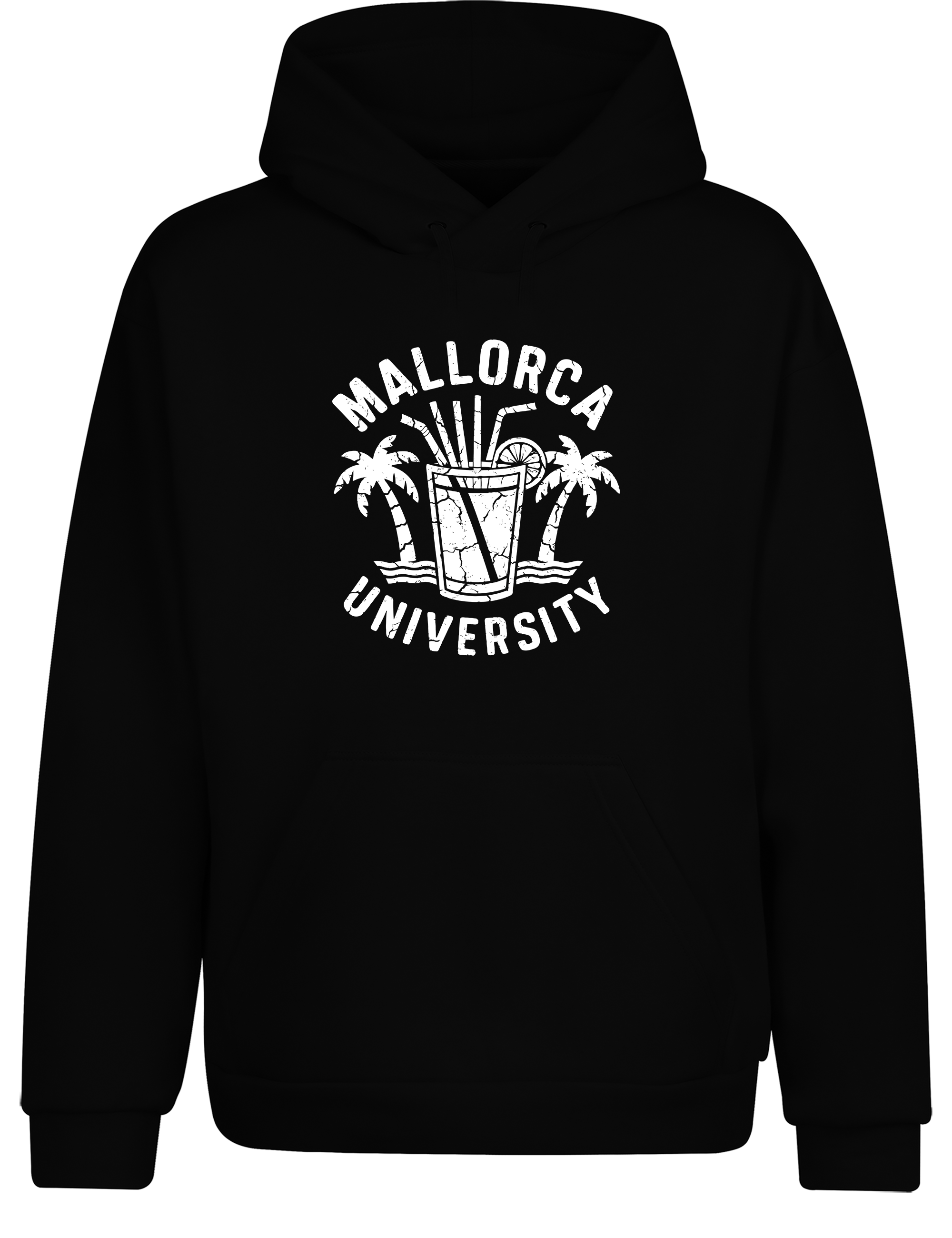 Hoodie „Mallorca University“ | Bequemer Party & Urlaubs Hoodie für Malle-Fans