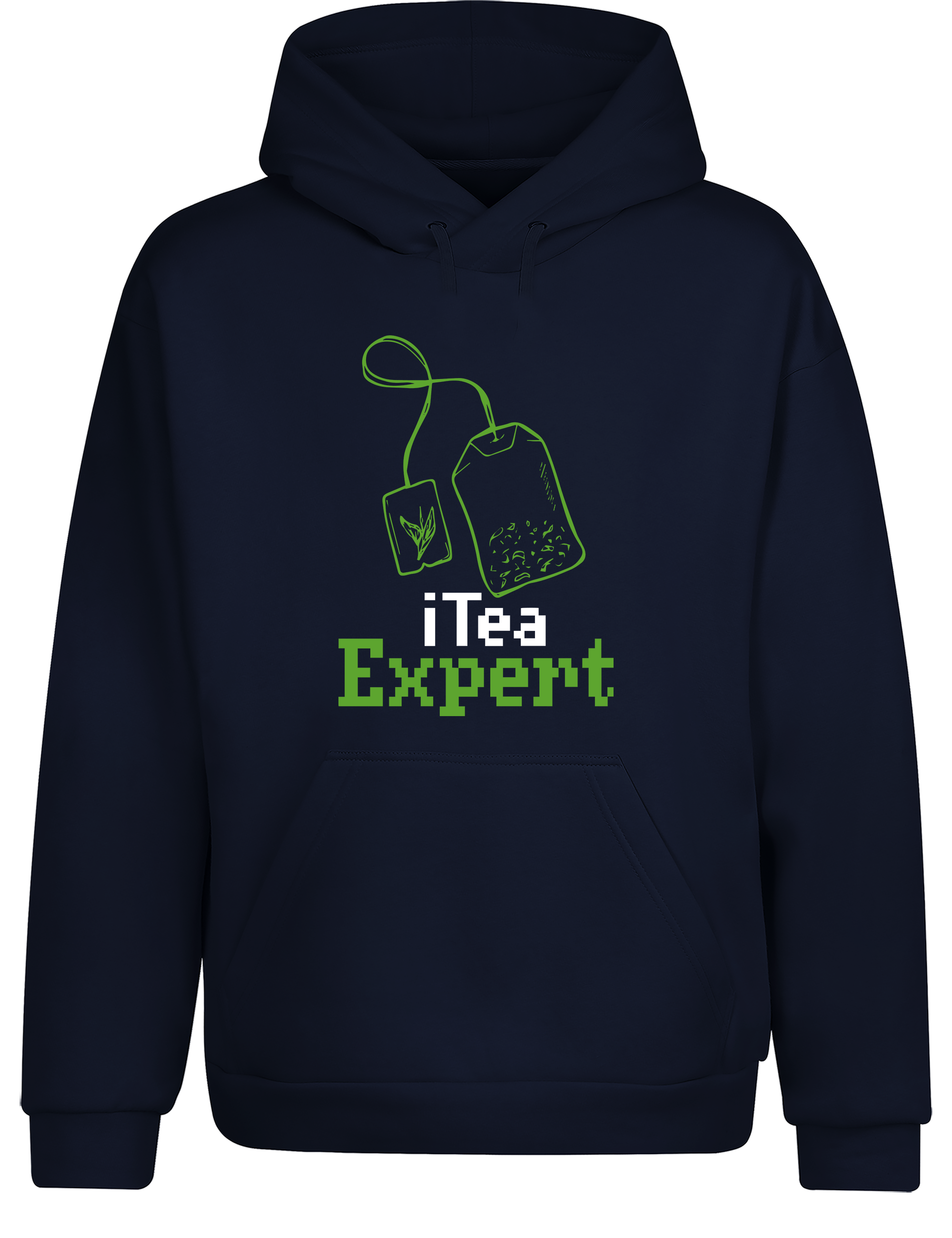 I Tea Expert – Hoodie im Retro Stil | Lustiger Kapuzenpullover für Teeliebhaber, Nerds & IT-Fans
