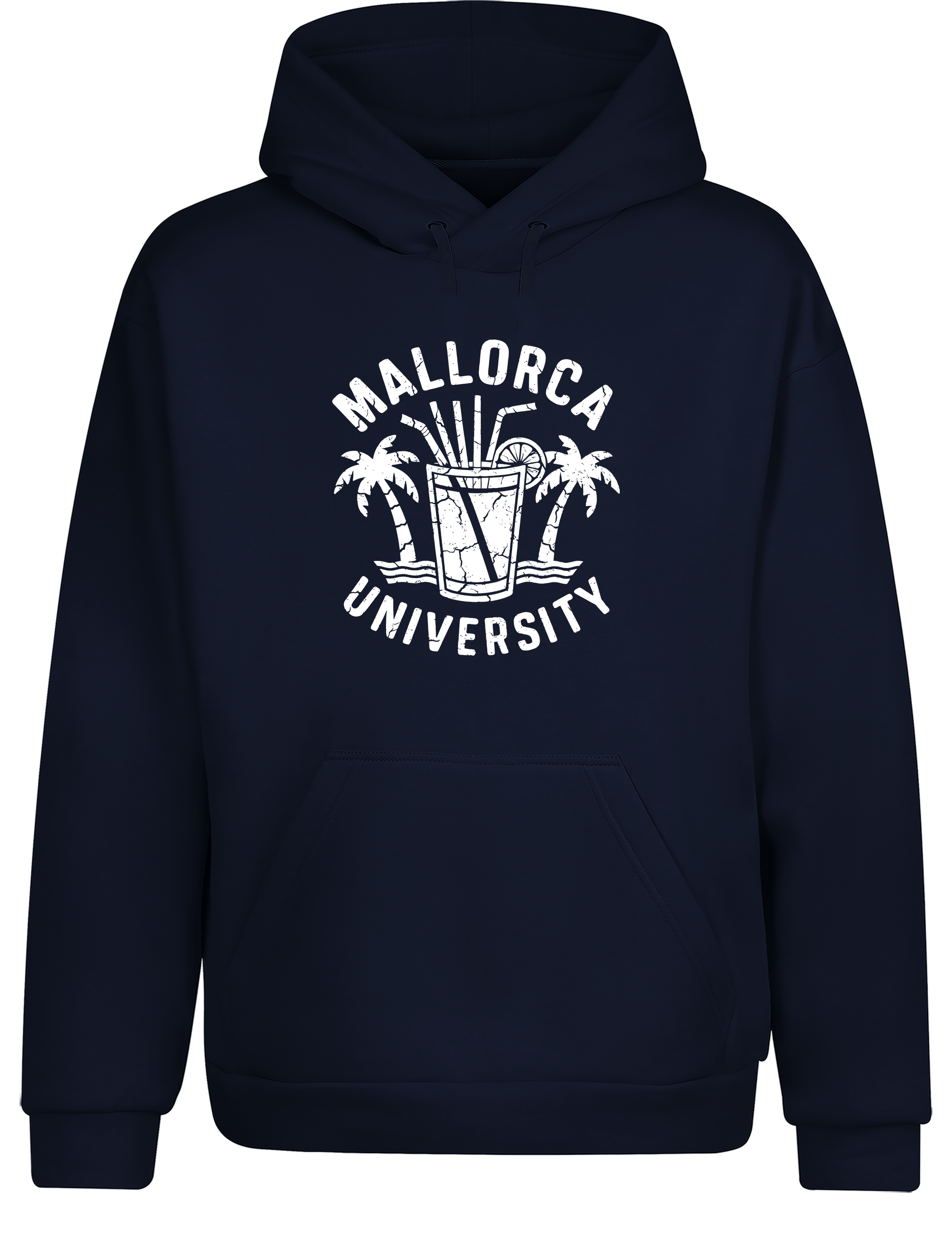 Hoodie „Mallorca University“ | Bequemer Party & Urlaubs Hoodie für Malle-Fans