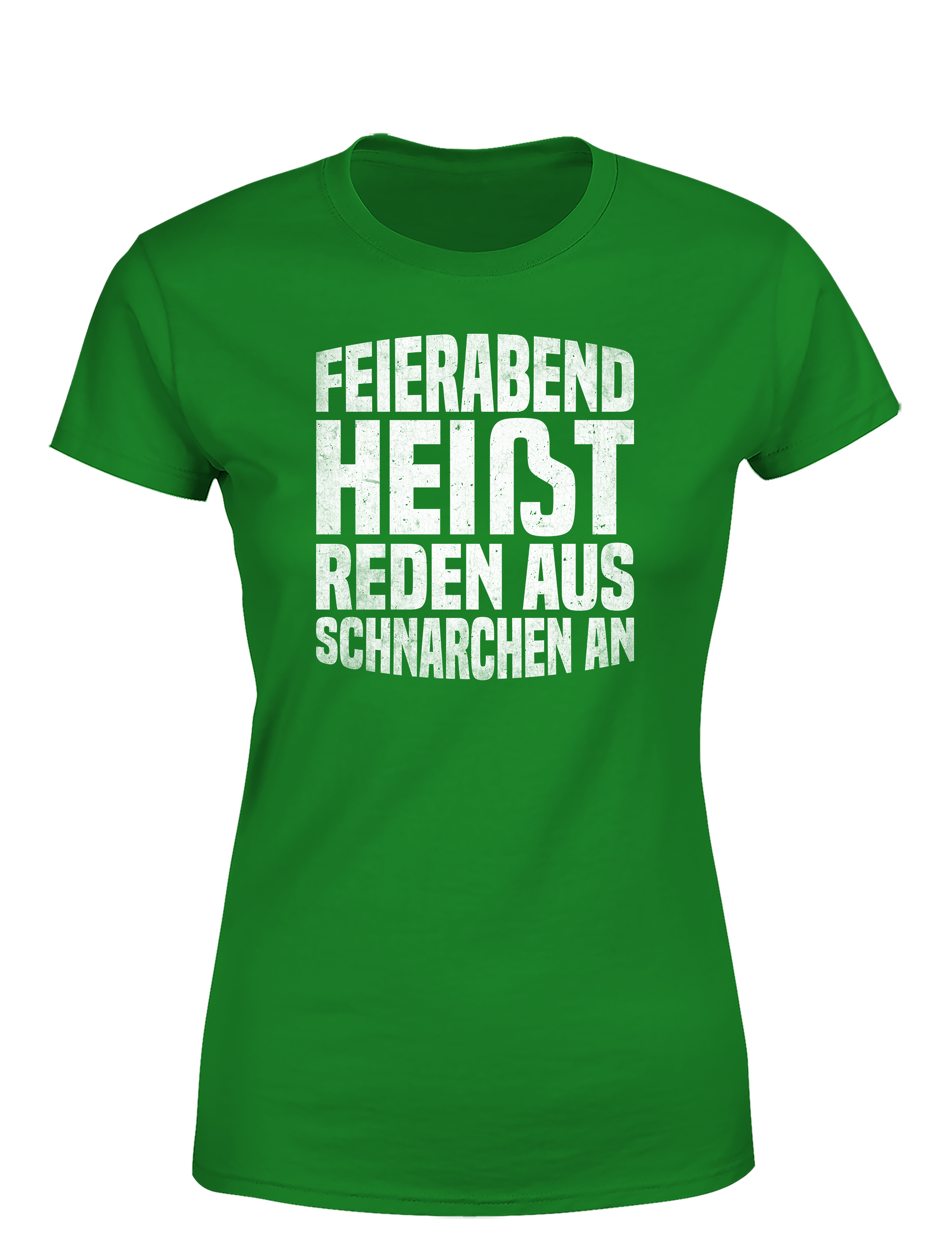 Feierabend Humor – Damen T-Shirt „Reden aus, Schnarchen an“ | Lustiges Shirt für Büroqueens & Schlafprinzessinnen