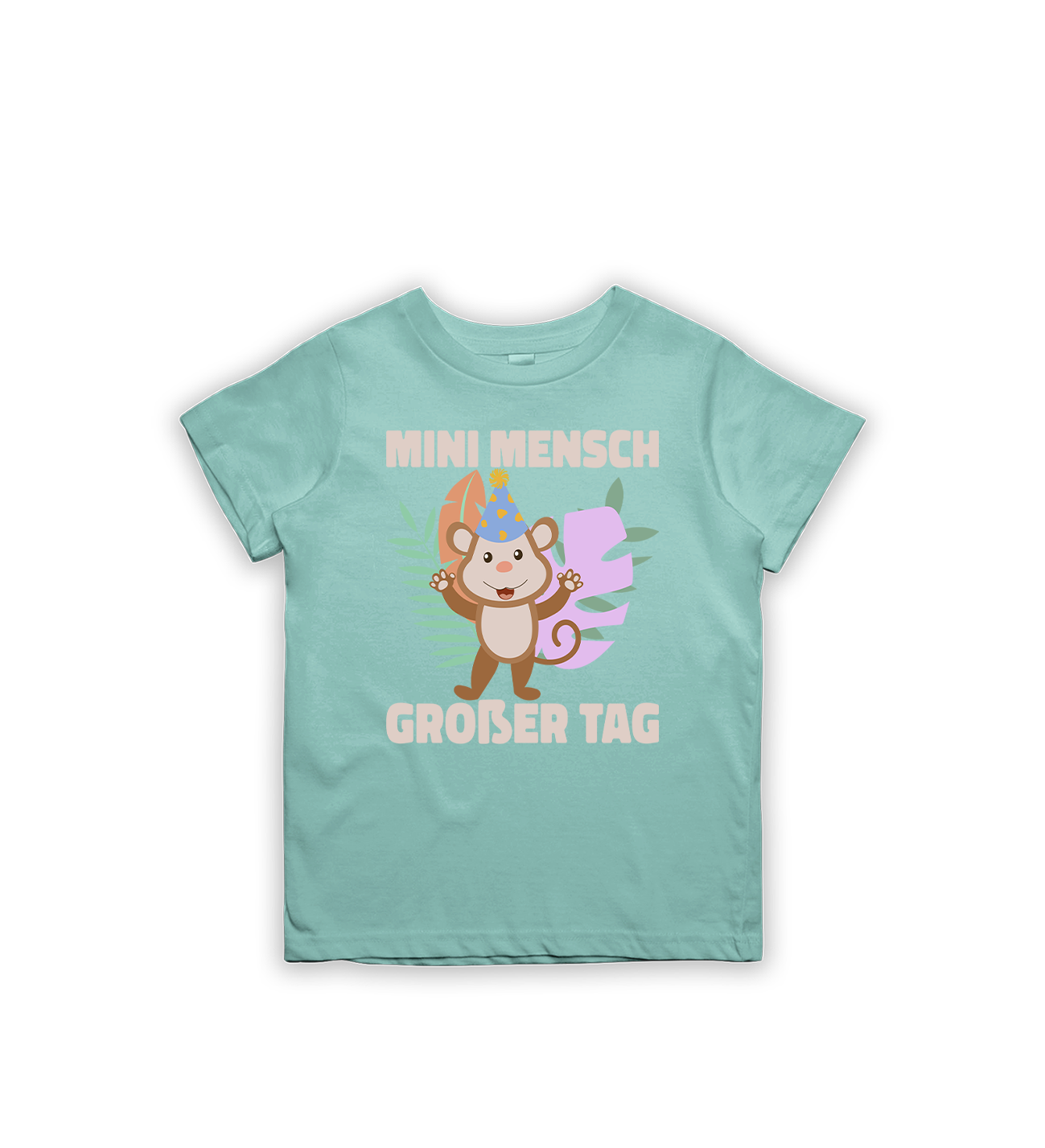 Mini Mensch Großer Tag Kinder T-Shirt