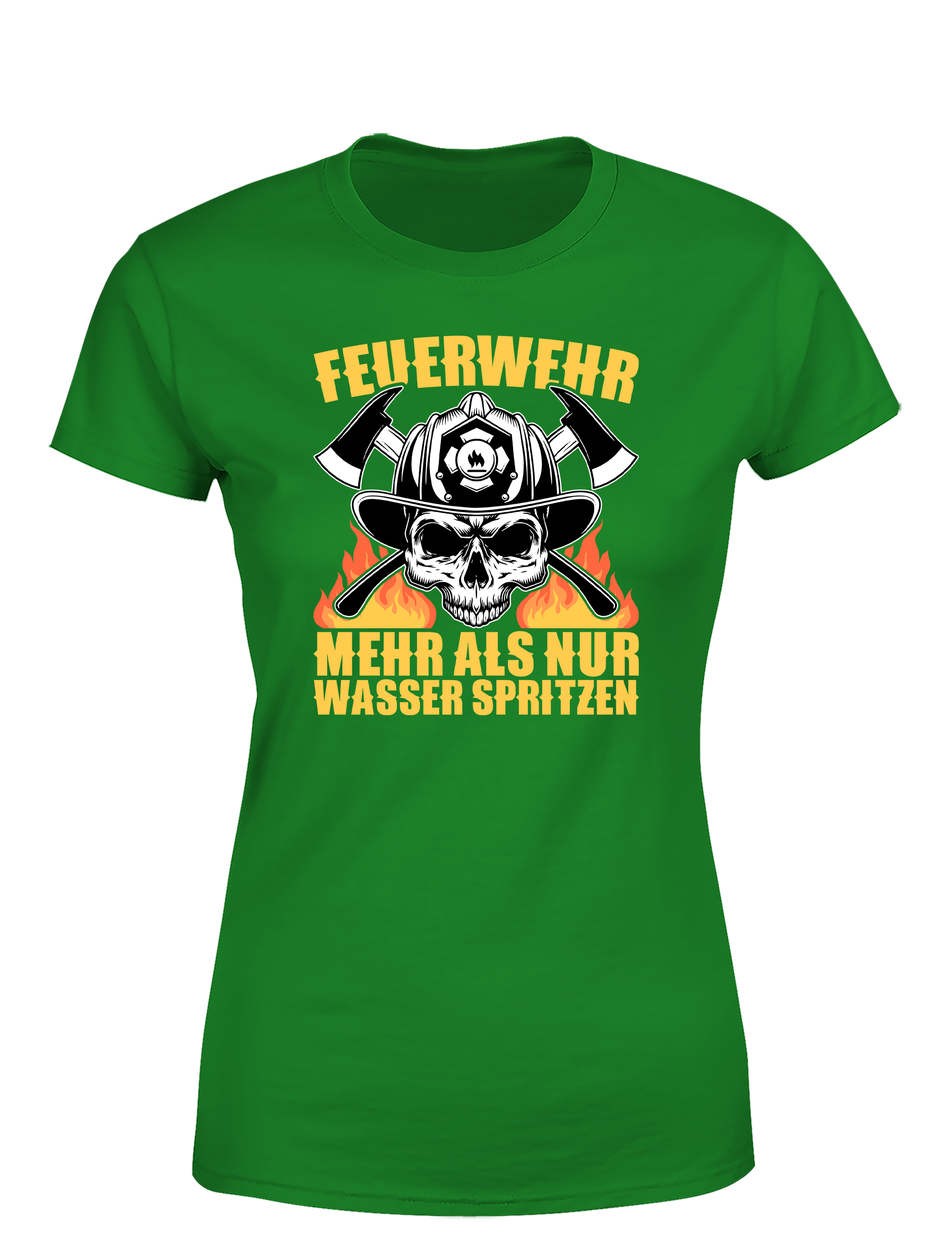 Damen T-Shirt Feuerwehr Mehr als nur Wasser spritzen | Cooles Feuerwehr Shirt