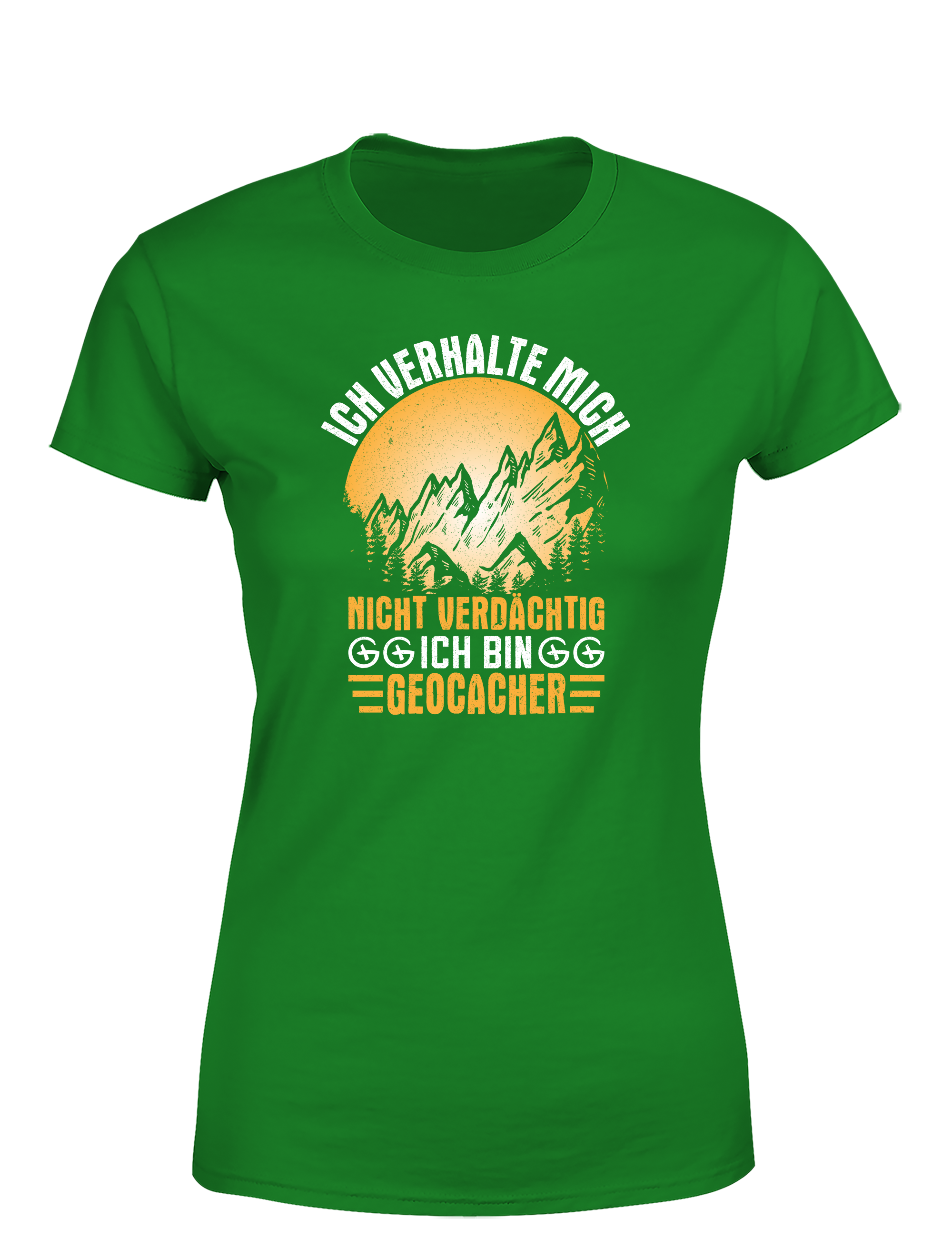 Ich verhalte mich nicht verdächtig – Ich bin Geocacher | Lustiges Damen T-Shirt für Schatzsucherinnen & Outdoor-Fans