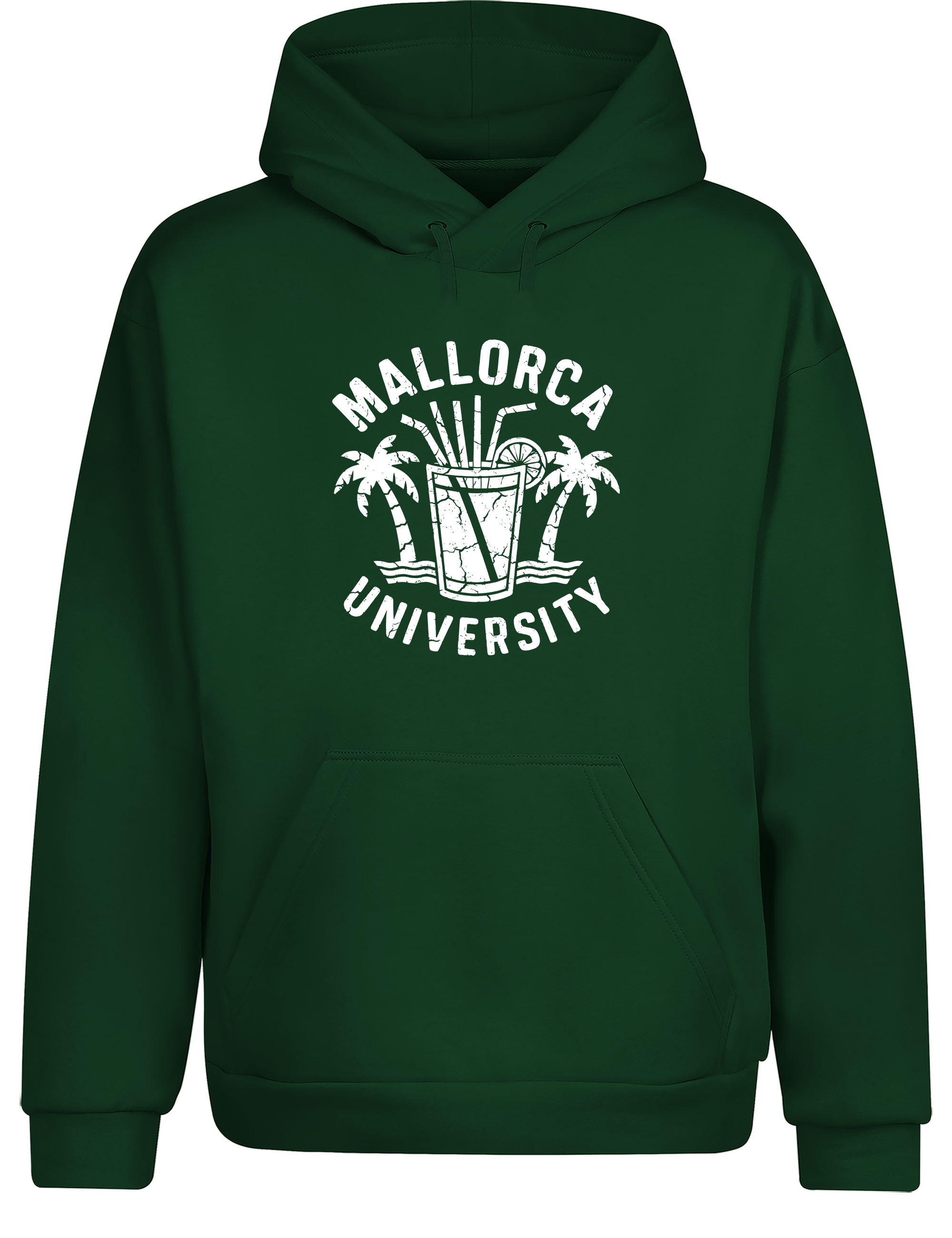 Hoodie „Mallorca University“ | Bequemer Party & Urlaubs Hoodie für Malle-Fans