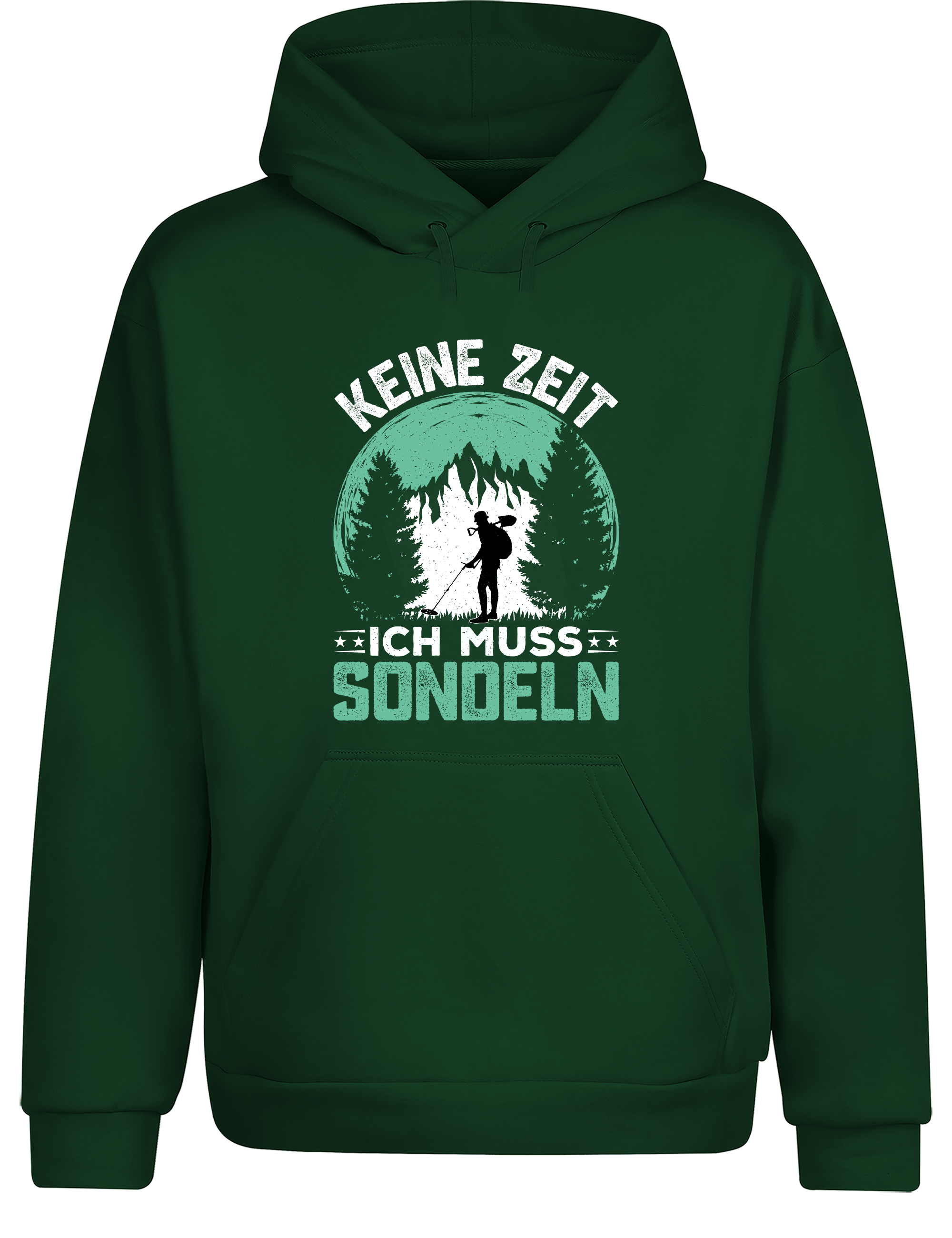 Kein Zeit, ich muss sondeln – Hoodie im Retro Stil | Bequemer Kapuzenpullover für Sondengänger, Freizeit & Geschenkidee (Copie)