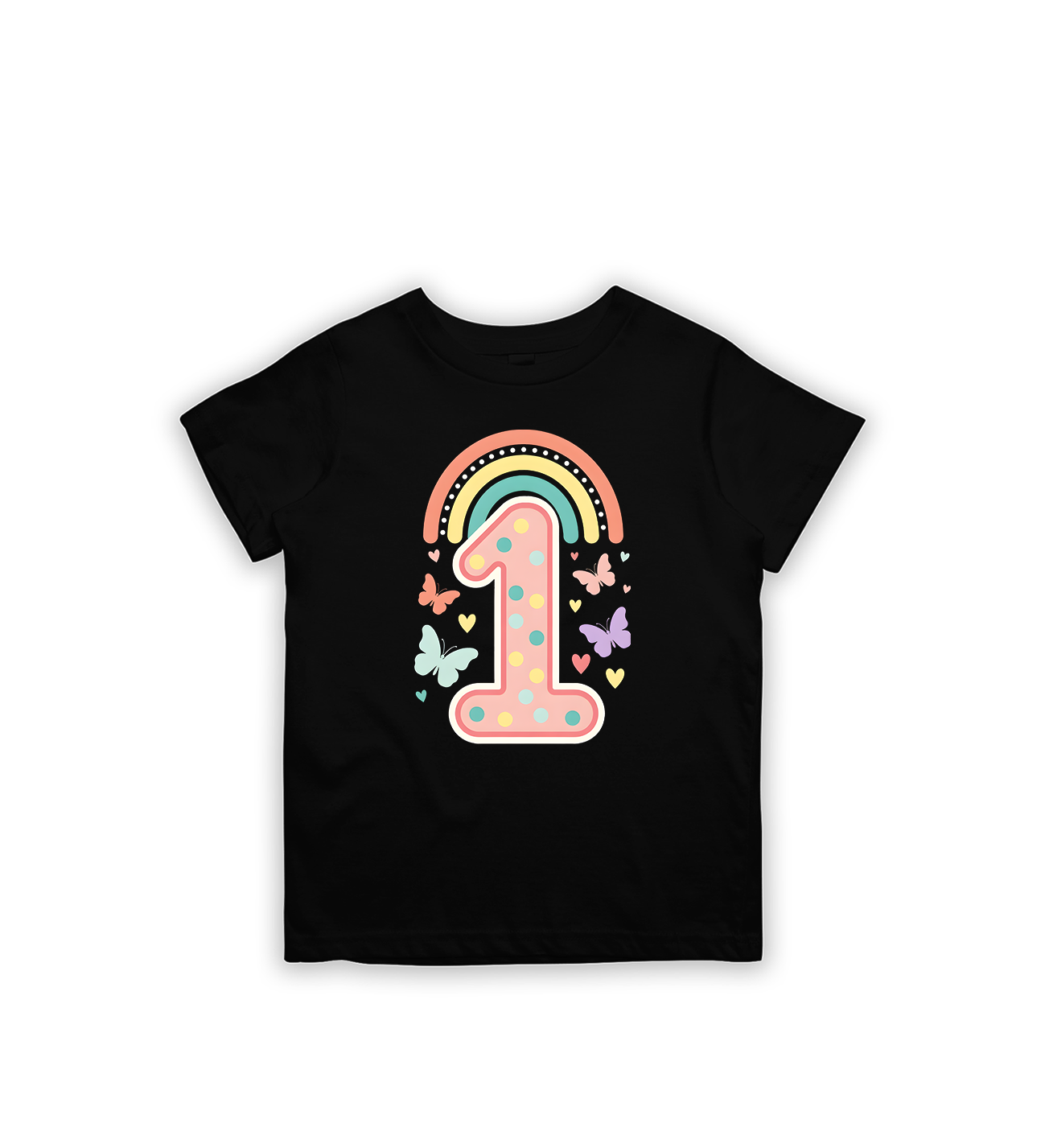 Geburtstag Regenbogen Kinder T-Shirt (Copie)