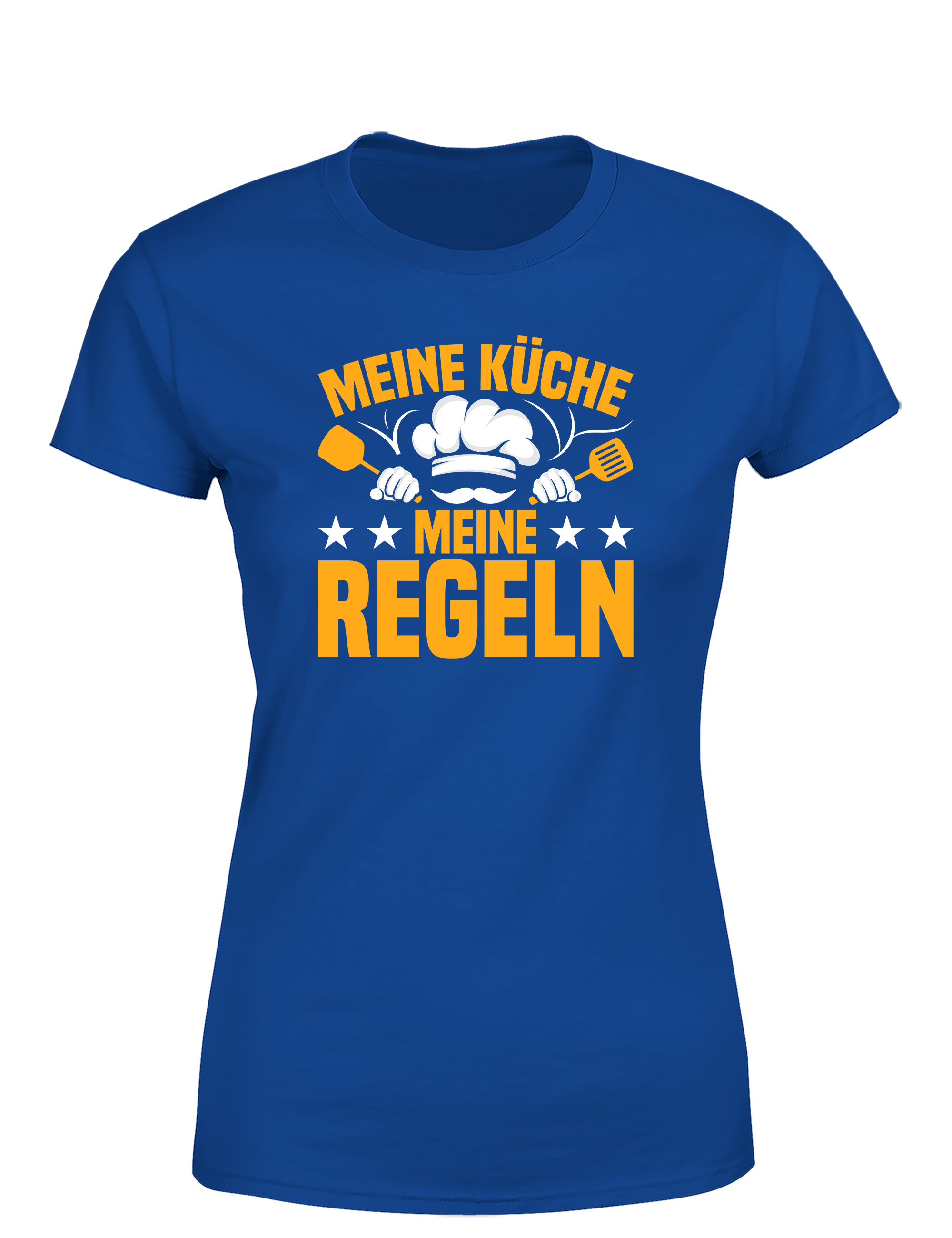 Damen T-Shirt „Meine Küche Meine Regeln“ | Cooles Koch Shirt für Frauen mit Küchenpower