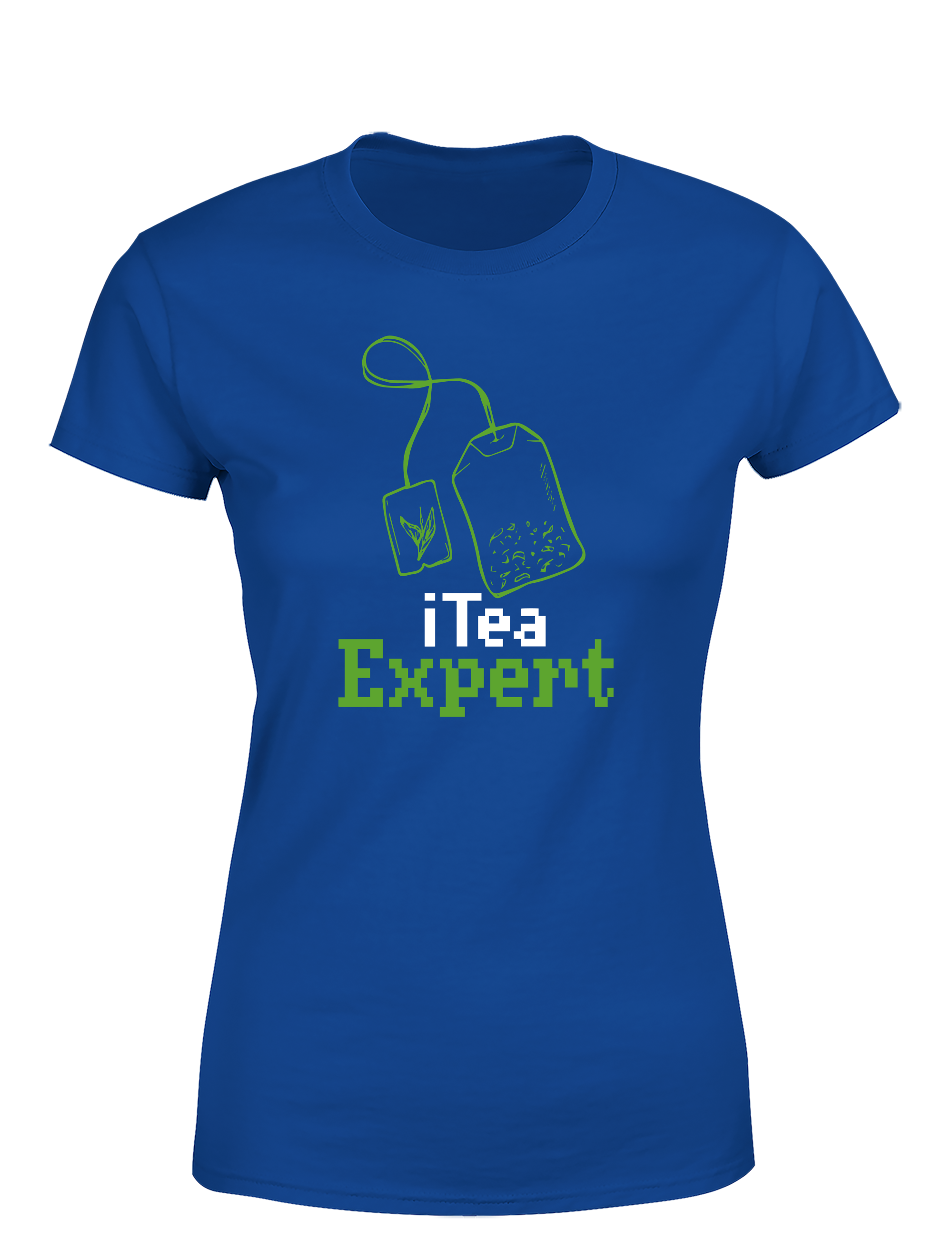 I Tea Expert – Damen T-Shirt im Retro Stil | Lustiges Nerd Shirt für Teeliebhaberinnen, Coderinnen & IT-Fans