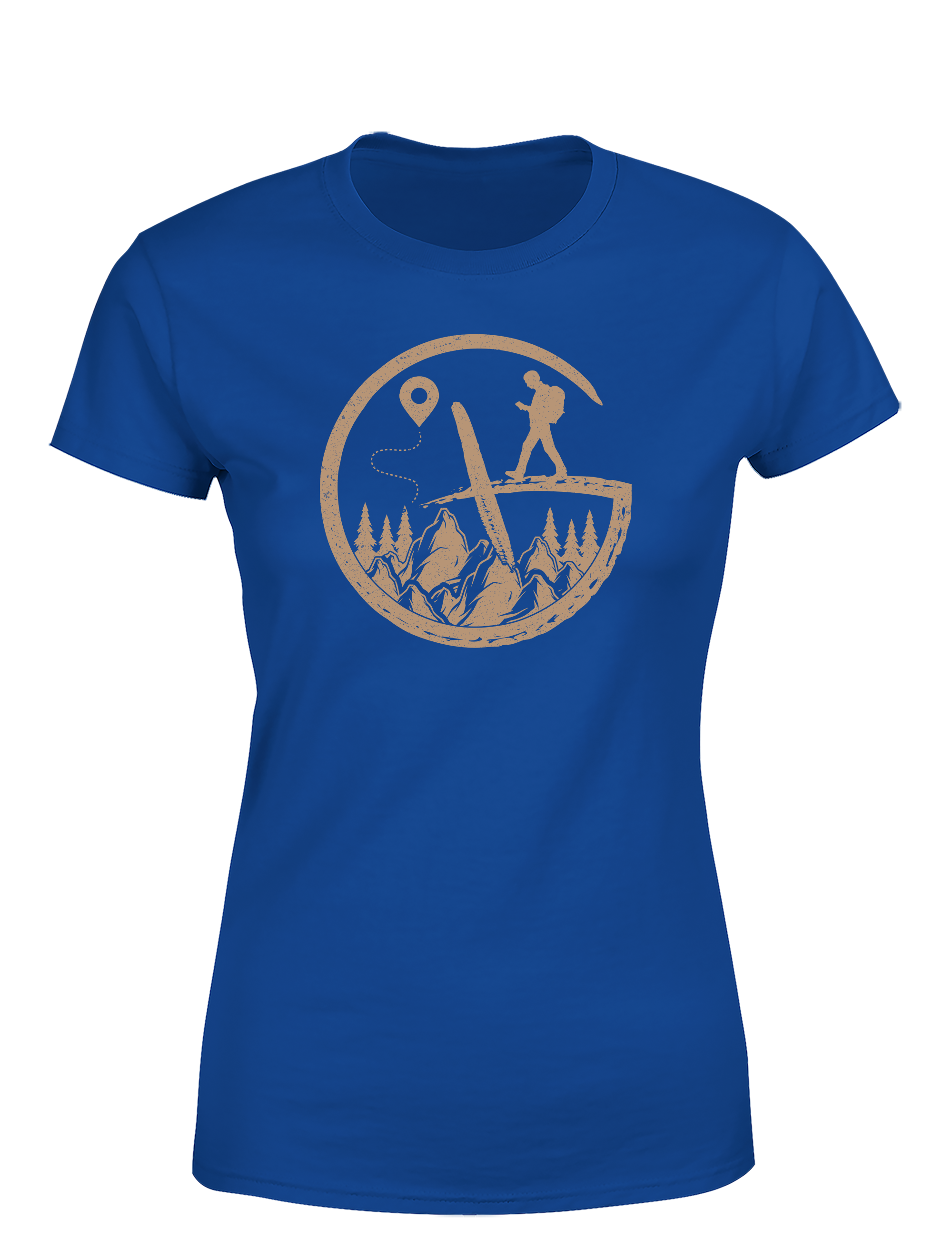 Geocaching Abenteuer – Damen T-Shirt | Stylisches Outdoor Shirt für Geocacherinnen, Wanderinnen & Naturfans