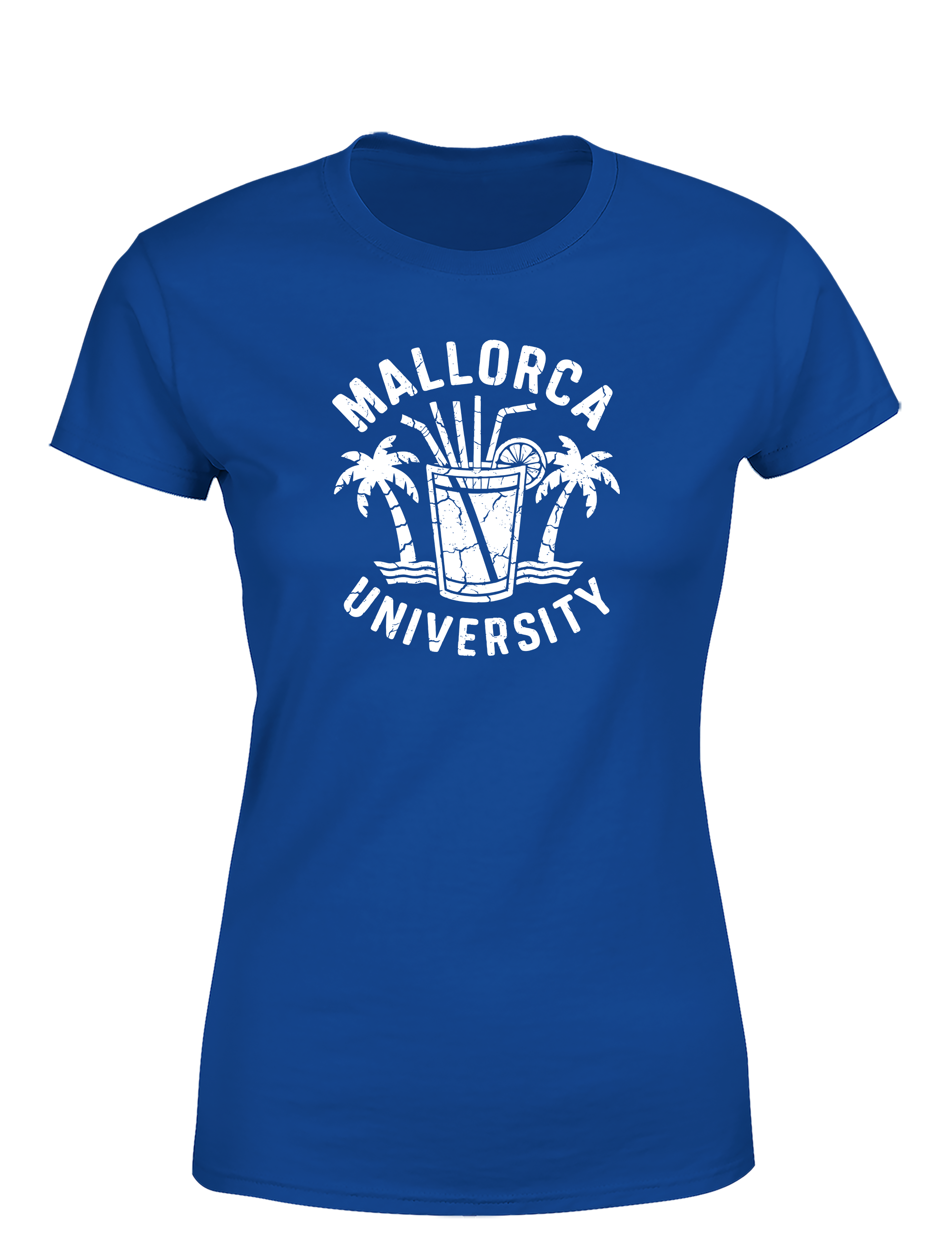 Damen T-Shirt „Mallorca University“ | Lustiges Mallorca Urlaub & Party Shirt