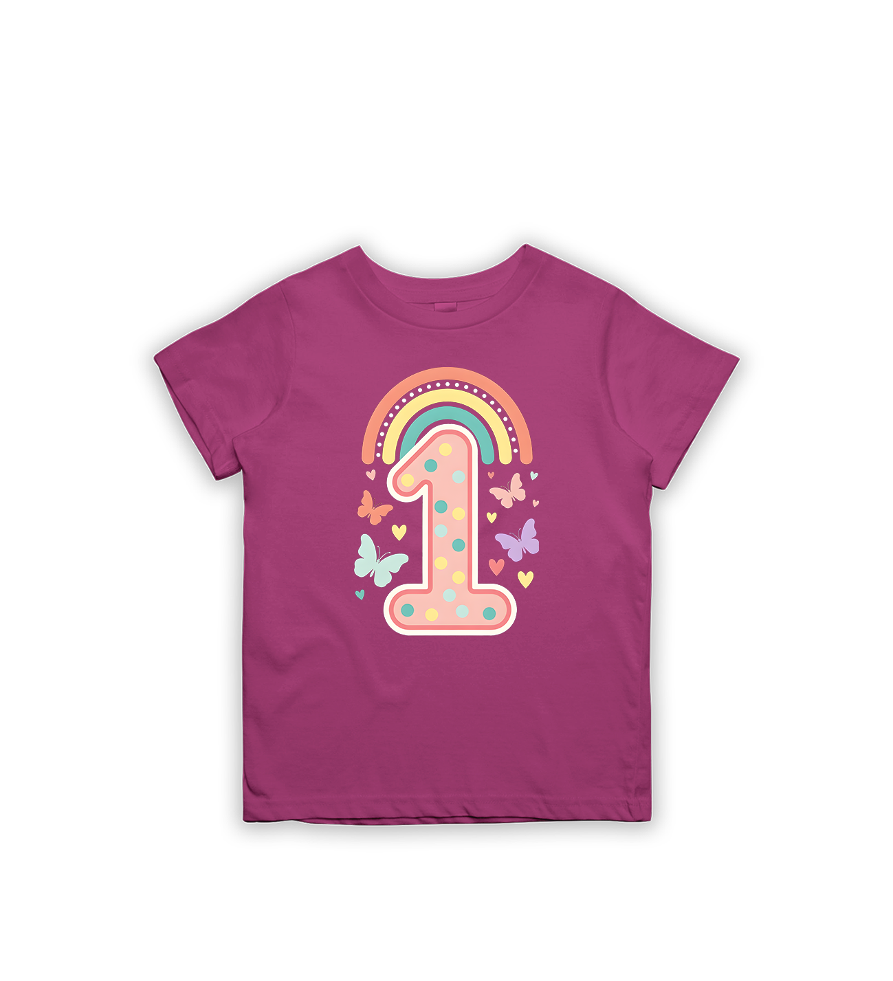 Geburtstag Regenbogen Kinder T-Shirt (Copie)