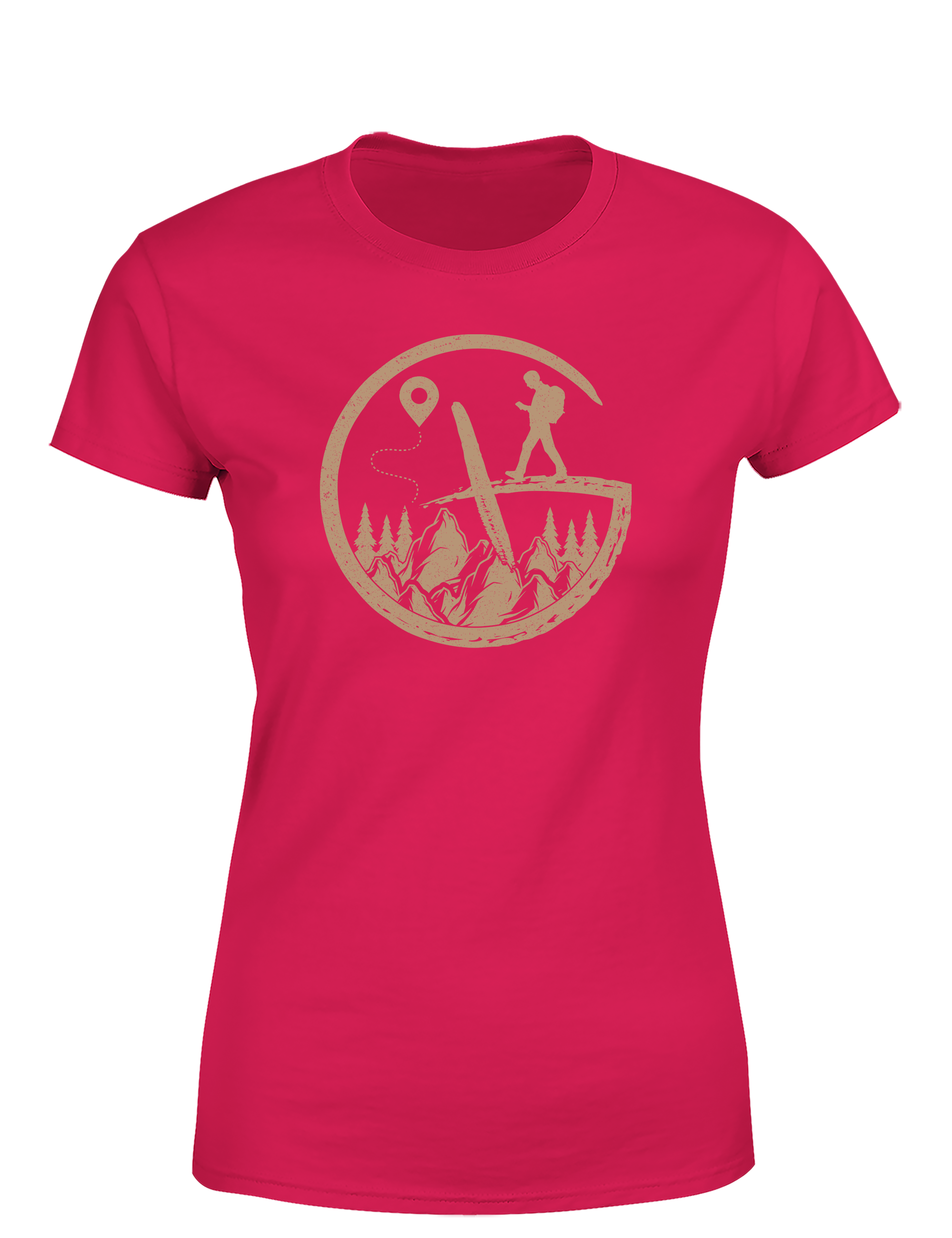 Geocaching Abenteuer – Damen T-Shirt | Stylisches Outdoor Shirt für Geocacherinnen, Wanderinnen & Naturfans