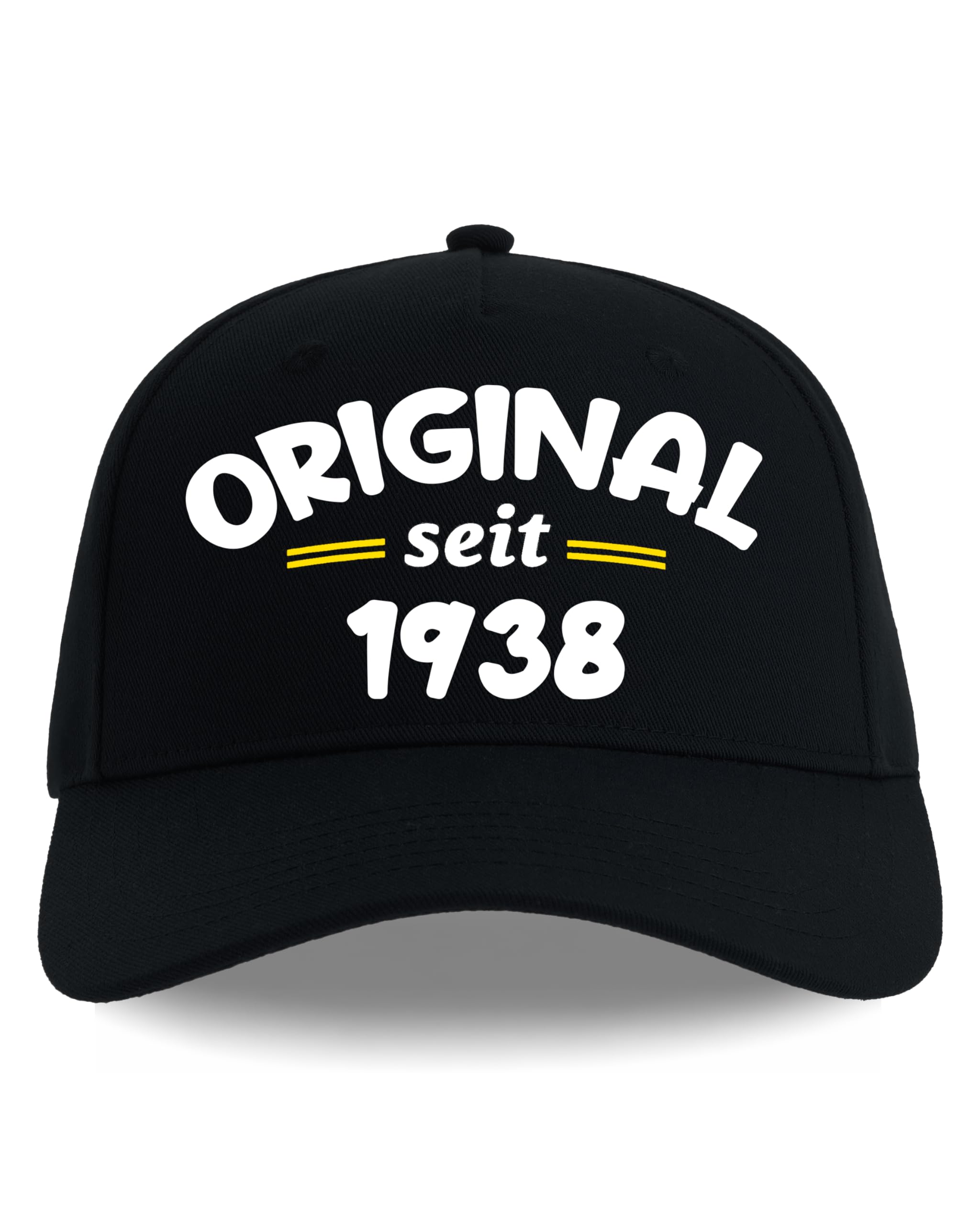 Cap runder Geburtstag 30. 40. 50. 60. 70. 80. geboren Limitierte Edition Herren Damen Frauen verstellbar 53-61 cm recycelter Polyester Original seit Jahrgang