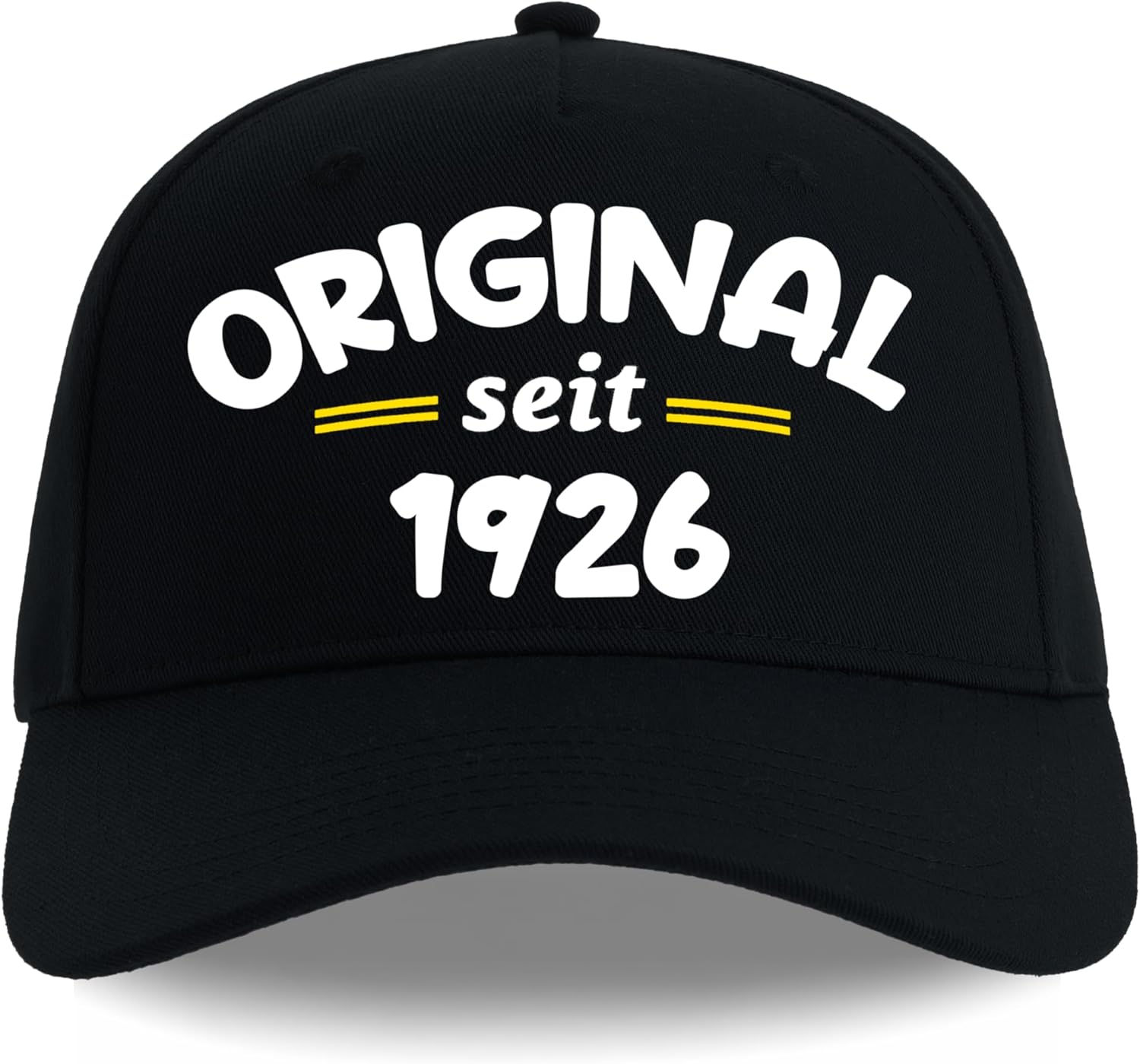 Cap runder Geburtstag 30. 40. 50. 60. 70. 80. geboren Limitierte Edition Herren Damen Frauen verstellbar 53-61 cm recycelter Polyester Original seit Jahrgang