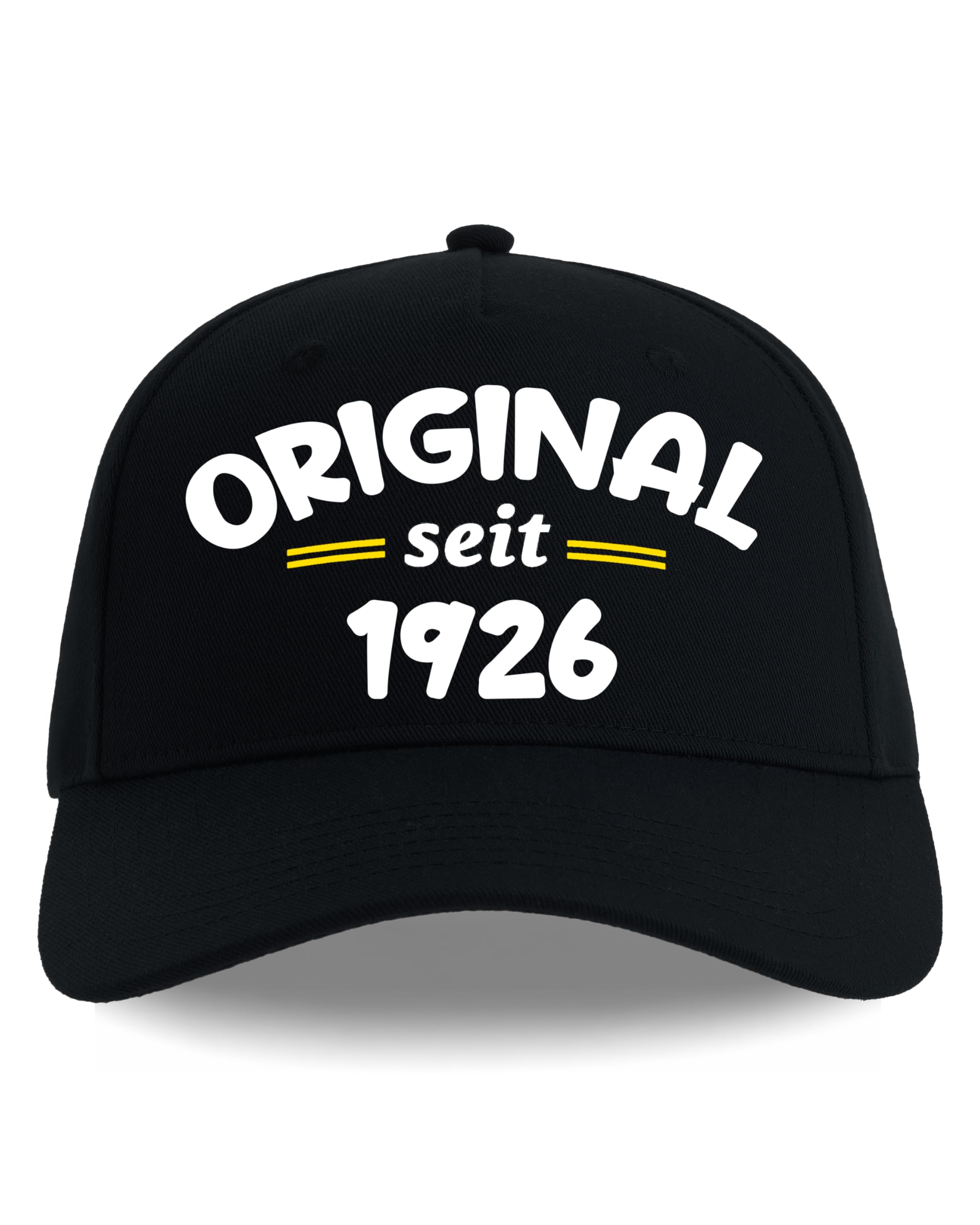 Cap runder Geburtstag 30. 40. 50. 60. 70. 80. geboren Limitierte Edition Herren Damen Frauen verstellbar 53-61 cm recycelter Polyester Original seit Jahrgang