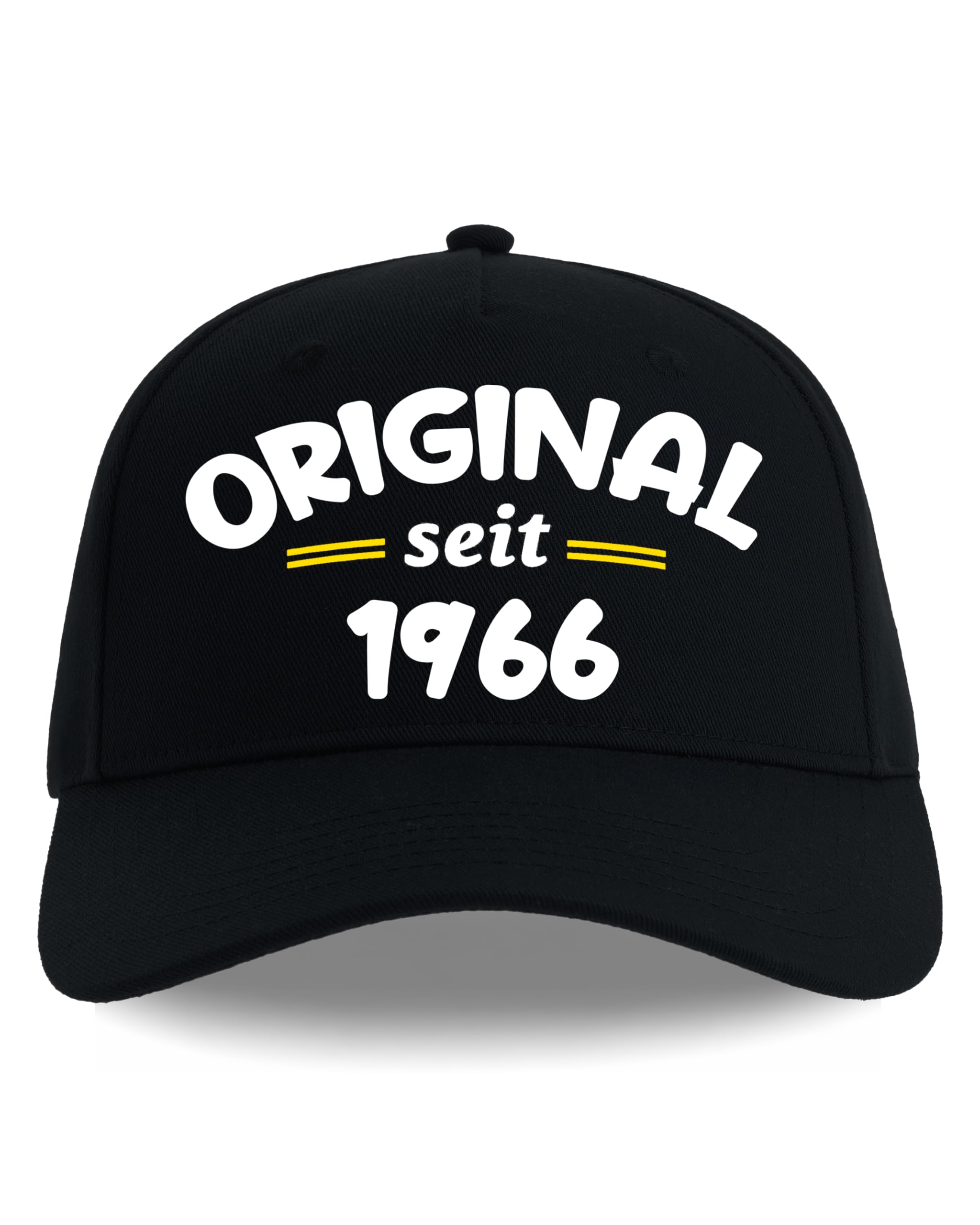Cap runder Geburtstag 30. 40. 50. 60. 70. 80. geboren Limitierte Edition Herren Damen Frauen verstellbar 53-61 cm recycelter Polyester Original seit Jahrgang