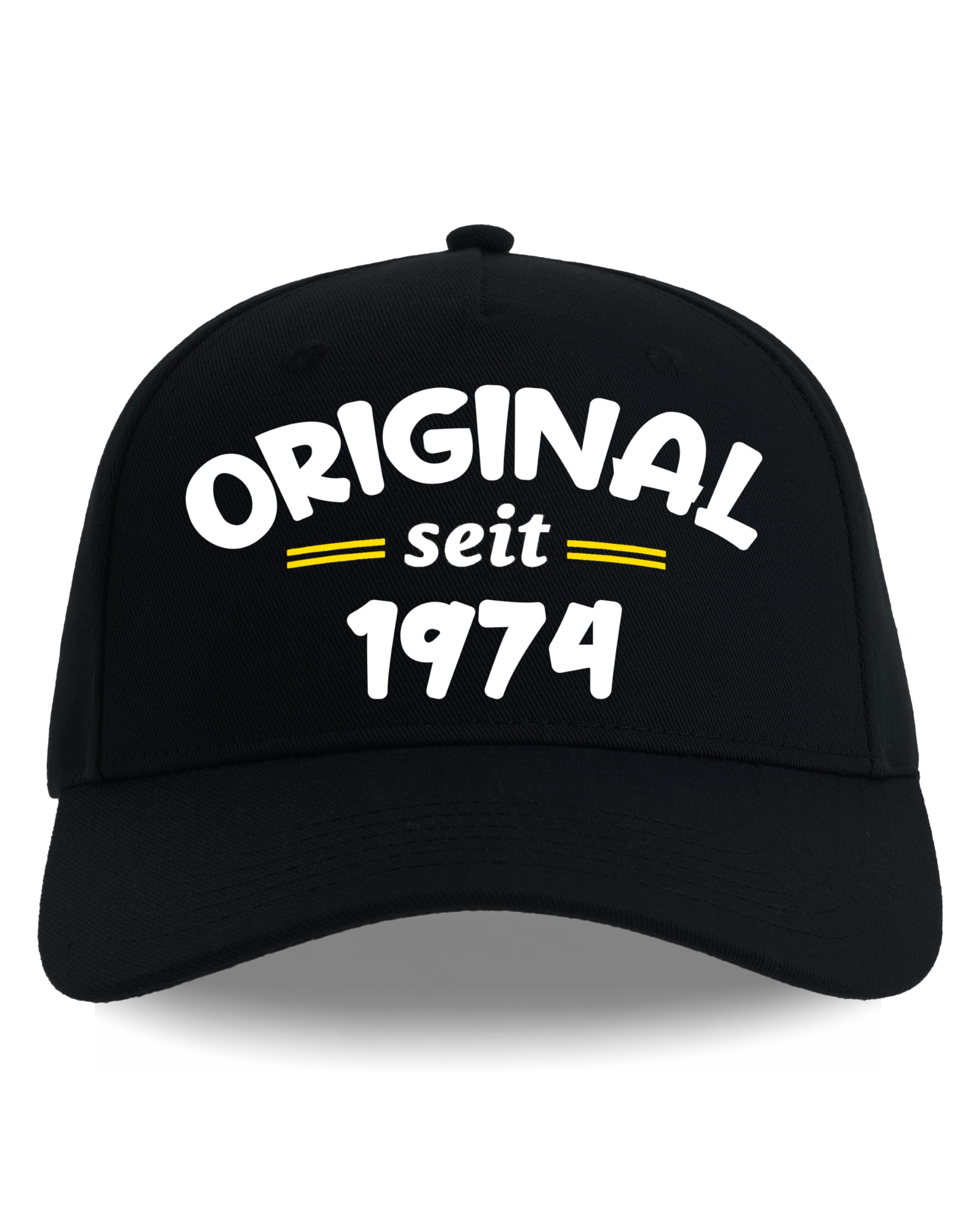 Cap runder Geburtstag 30. 40. 50. 60. 70. 80. geboren Limitierte Edition Herren Damen Frauen verstellbar 53-61 cm recycelter Polyester Original seit Jahrgang