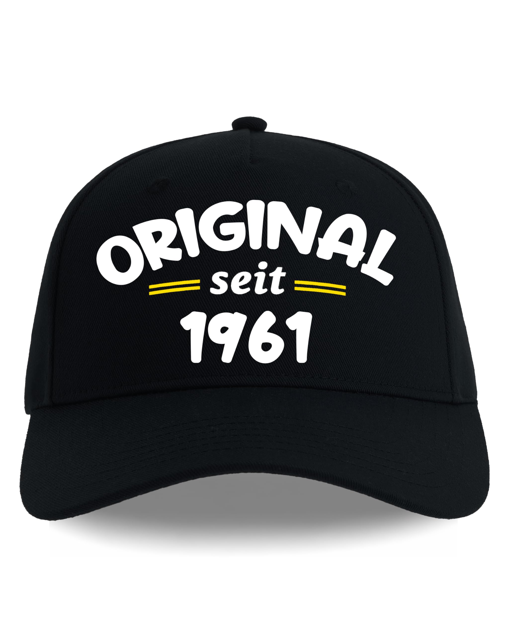 Cap runder Geburtstag 30. 40. 50. 60. 70. 80. geboren Limitierte Edition Herren Damen Frauen verstellbar 53-61 cm recycelter Polyester Original seit Jahrgang