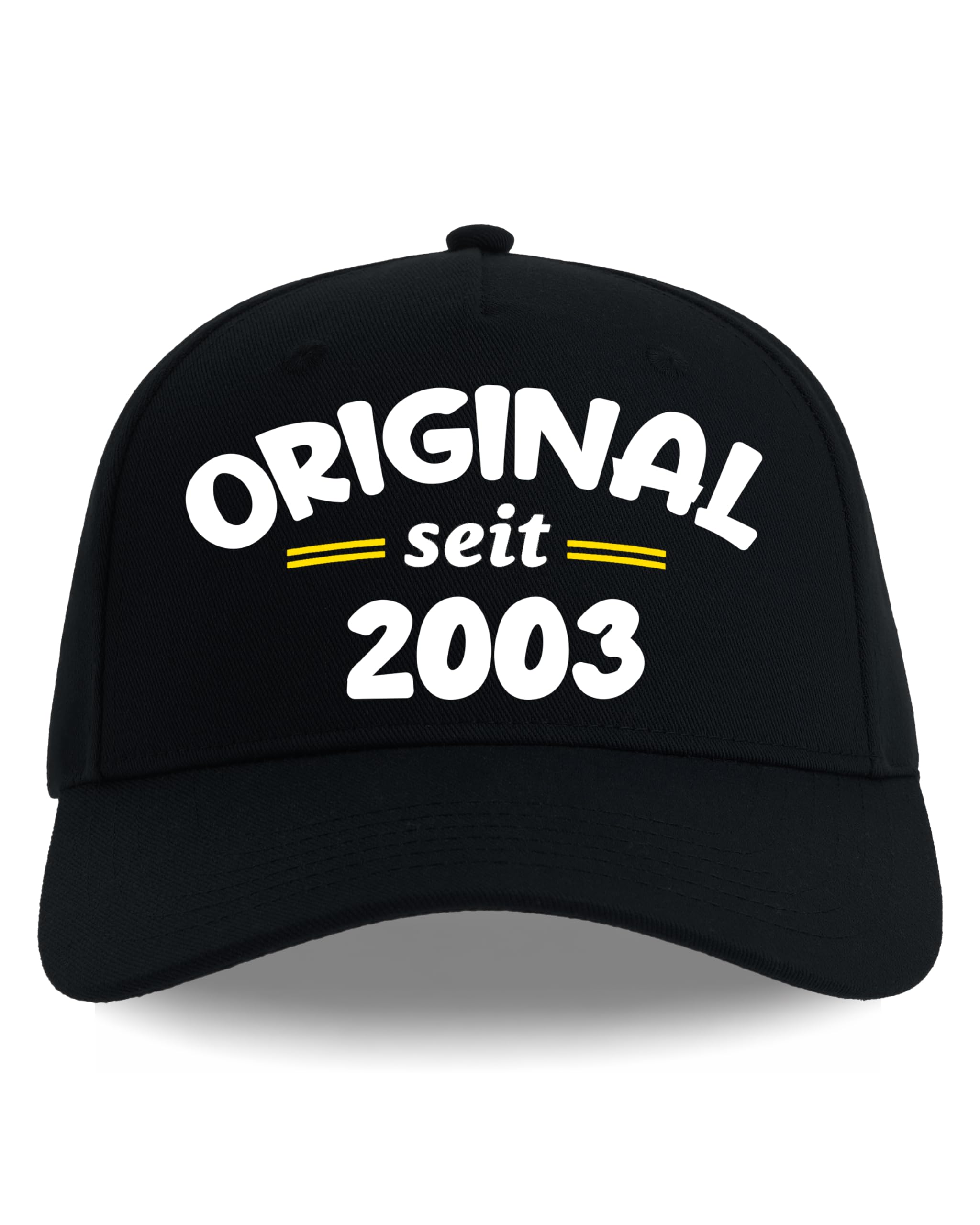 Cap runder Geburtstag 30. 40. 50. 60. 70. 80. geboren Limitierte Edition Herren Damen Frauen verstellbar 53-61 cm recycelter Polyester Original seit Jahrgang