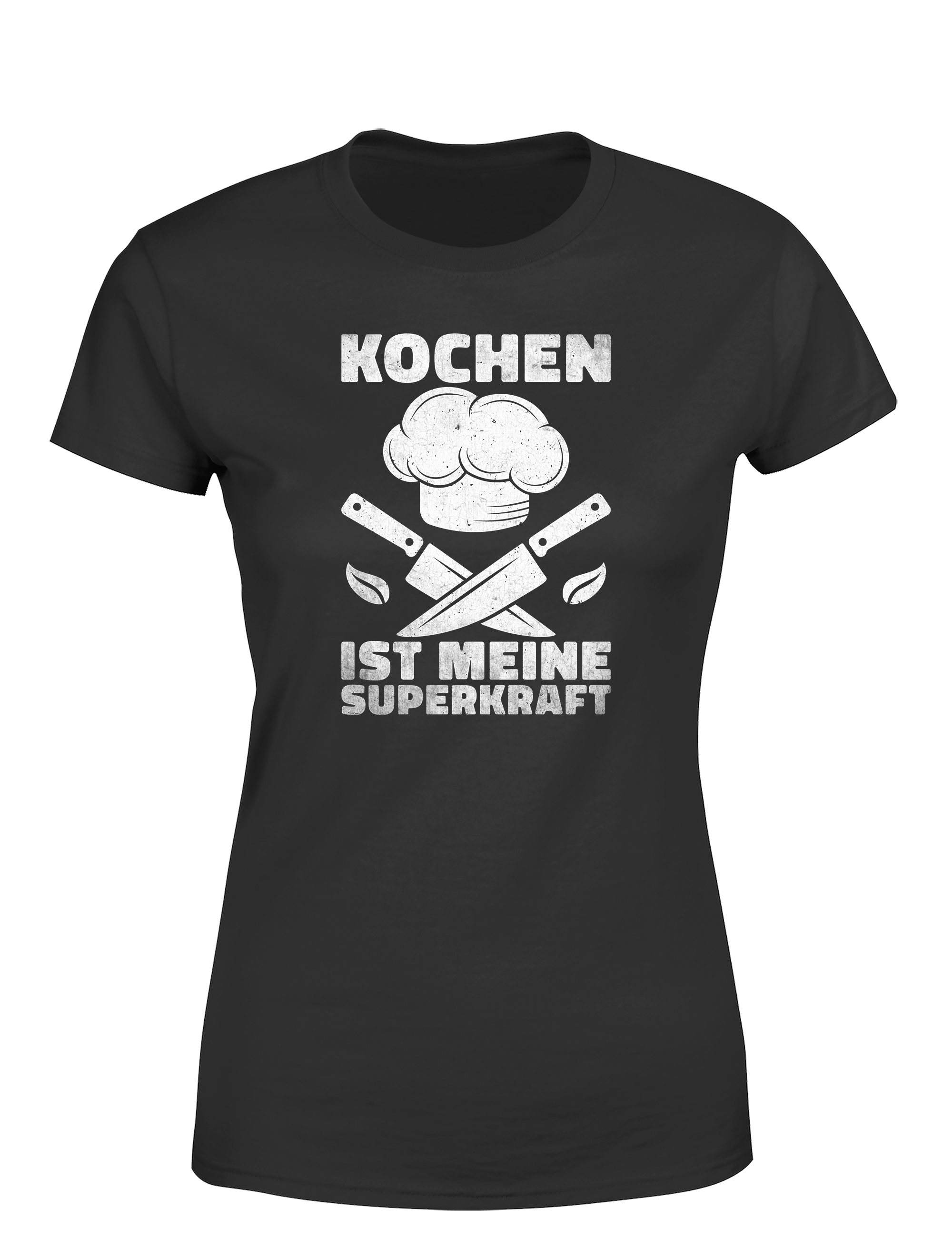 Lustiges Damen T-Shirt „Kochen ist meine Superkraft“ | Humorvolles Koch Shirt für Frauen