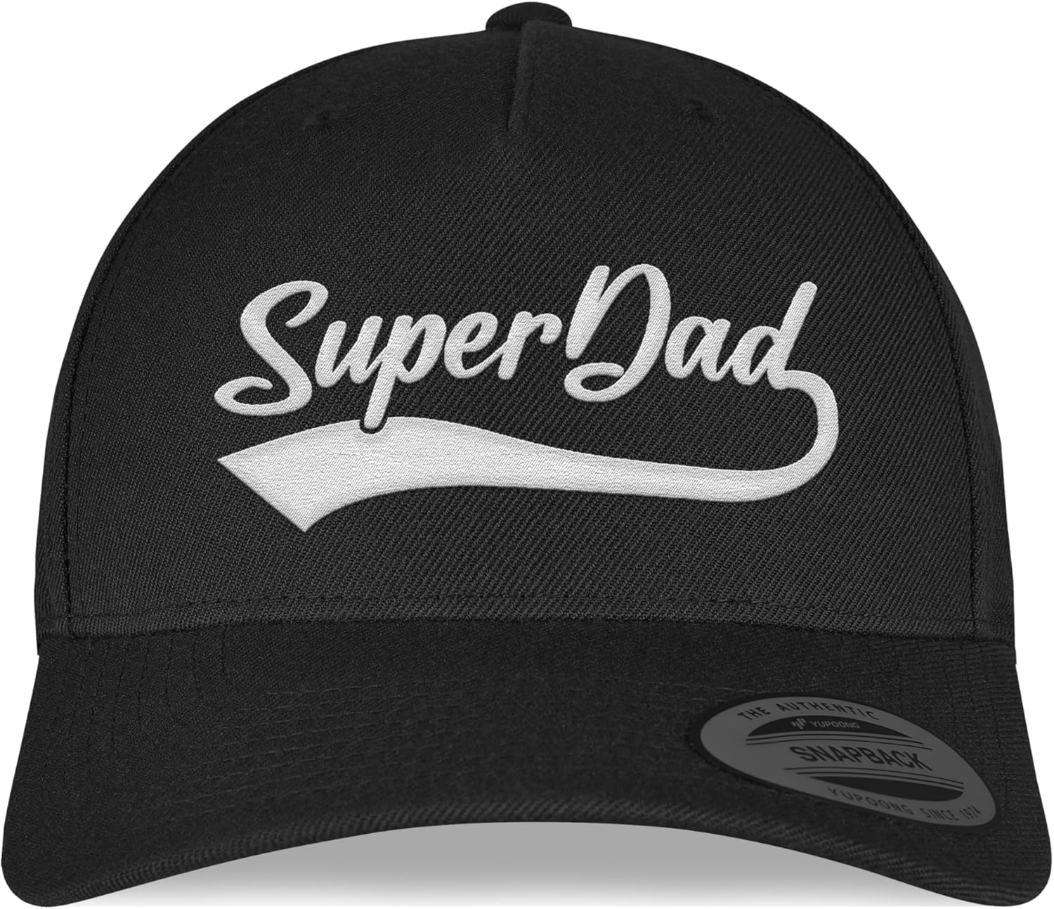 Super Dad Cap Bestickt - Snapback mit Stick für Papa - Vatertagsgeschenk Vater Sohn - Aufmerksamkeit zum Vatertag - Cap Männer Papa Geschenk - Mütze Vatertag Superheld Super Daddy