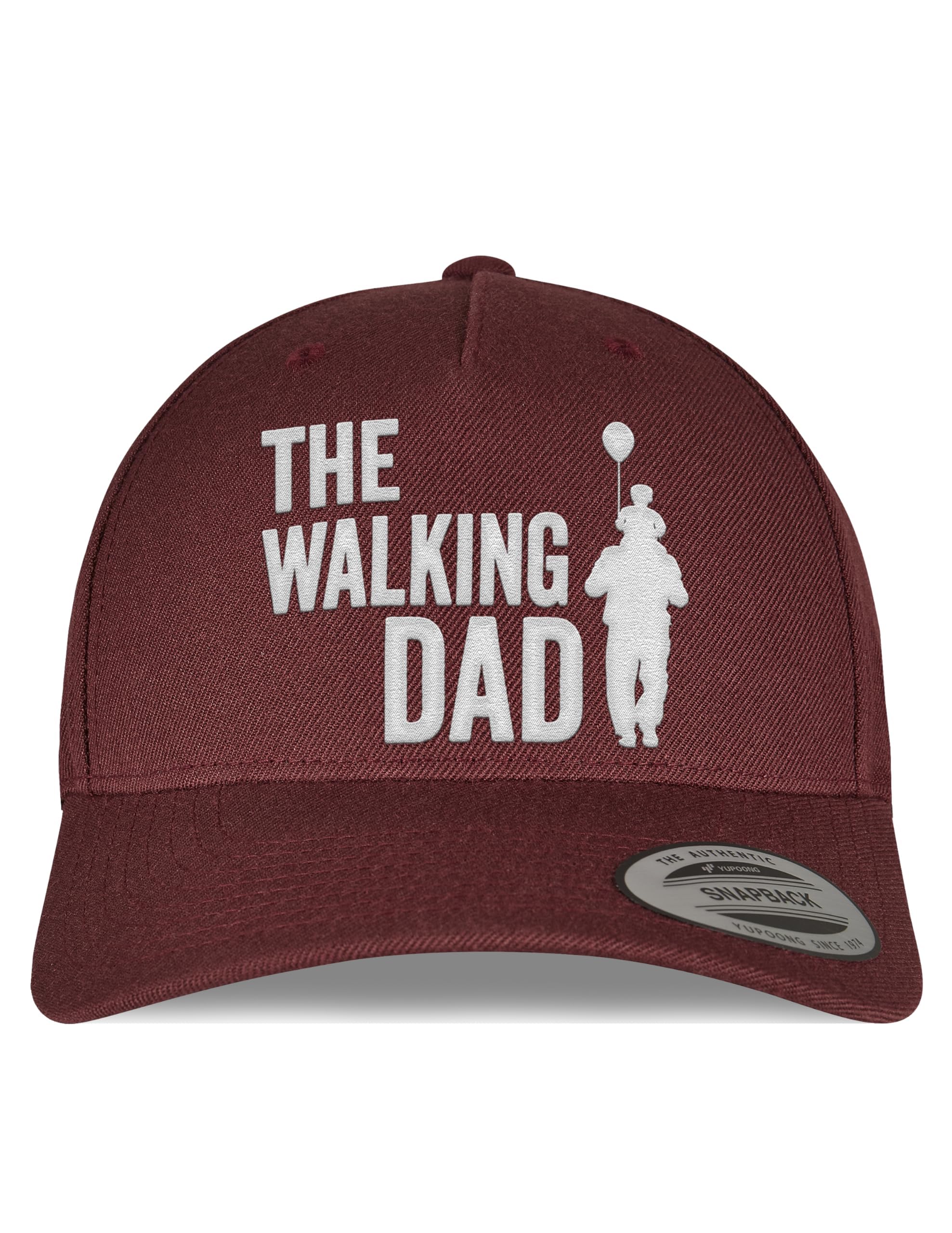 Snapback Cap The Walking DAD Bestickt - lustiges Geschenk für Papa, Vatertag, Geburt, Geburtstag - Cap für Väter, Humorvolles Accessoire