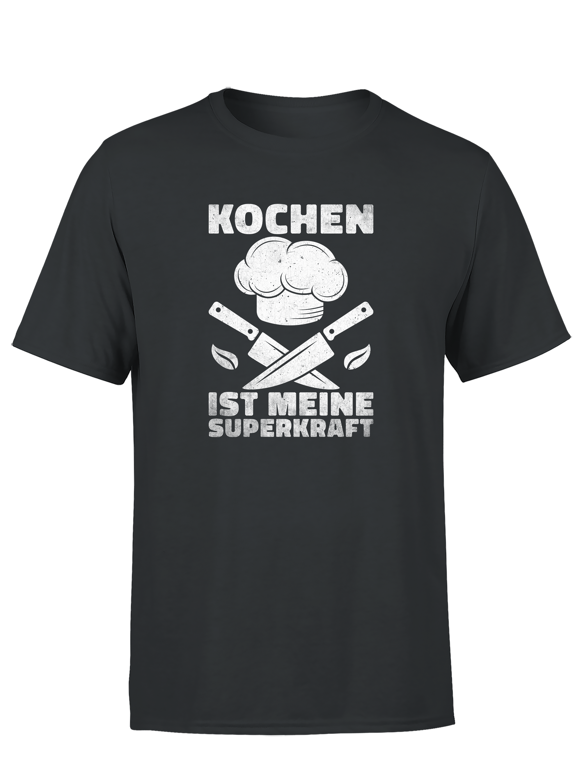Lustiges Herren T-Shirt „Kochen ist meine Superkraft“ | Koch Shirt für Hobbyköche & Küchenhelden