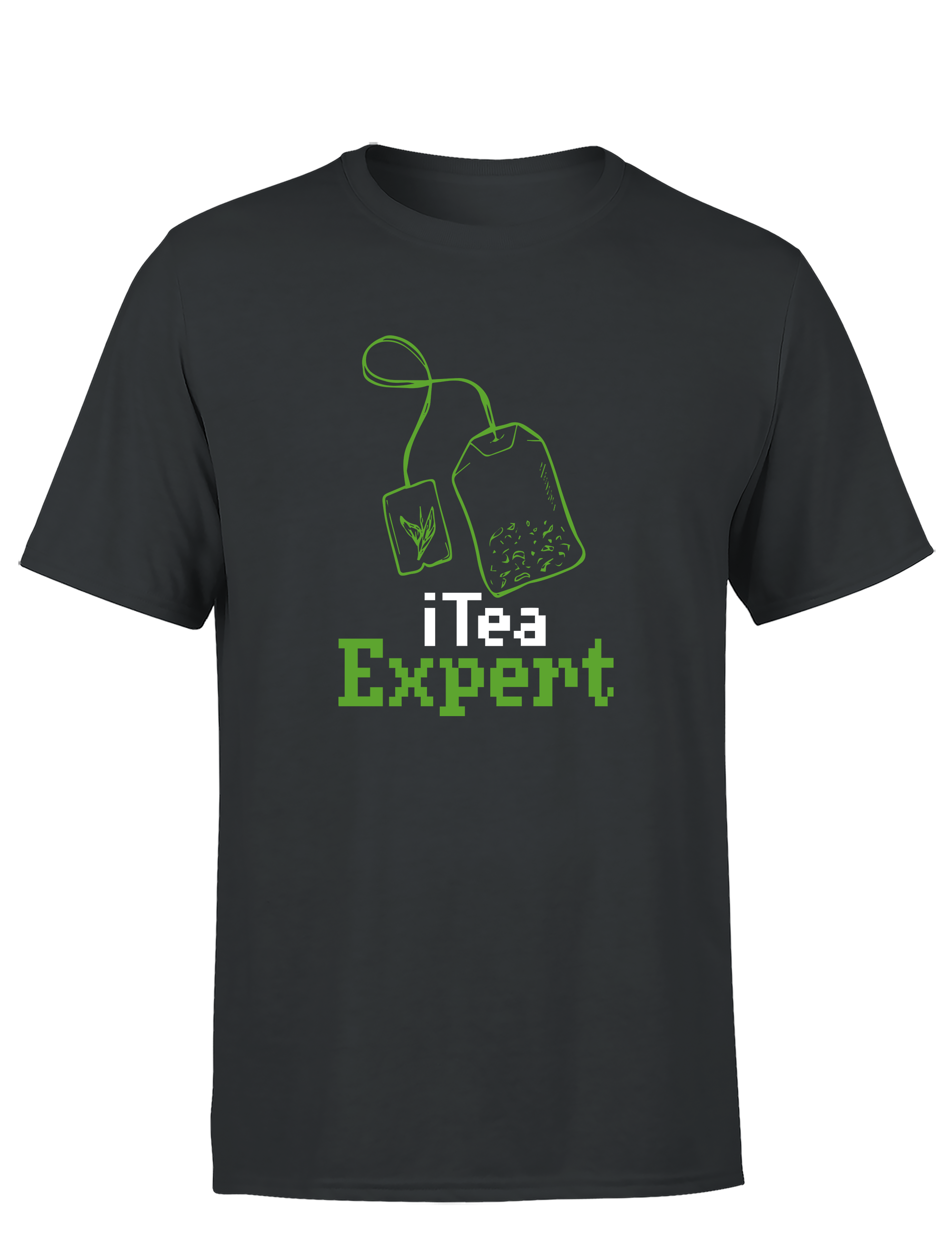 I Tea Expert – Herren T-Shirt im Retro Stil | Lustiges Shirt für Teeliebhaber, Nerds & IT-Fans