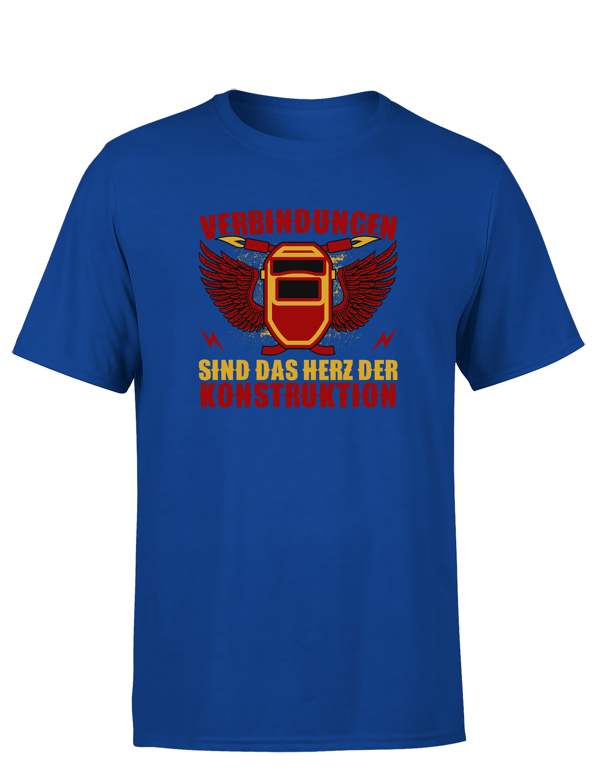 Verbindungen sind das Herz der Konstruktion – Herren T-Shirt im Retro Stil | Lustiges Shirt für Bauingenieure, Handwerker & Konstrukteure