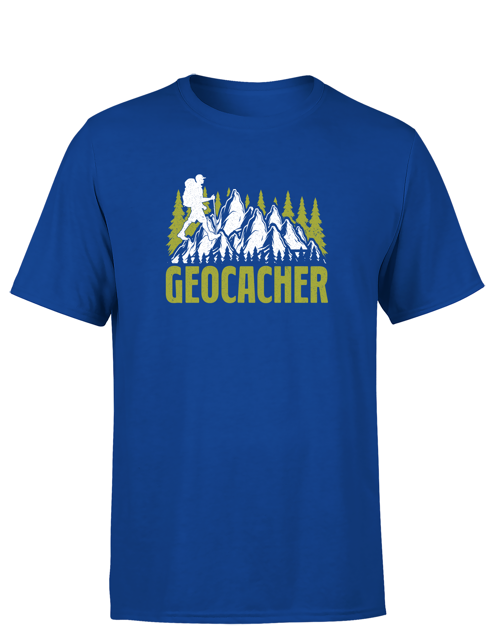 Geocacher – Herren T-Shirt im Retro Stil | Stylisches Shirt für Schatzsucher, Abenteurer & Outdoor-Fans