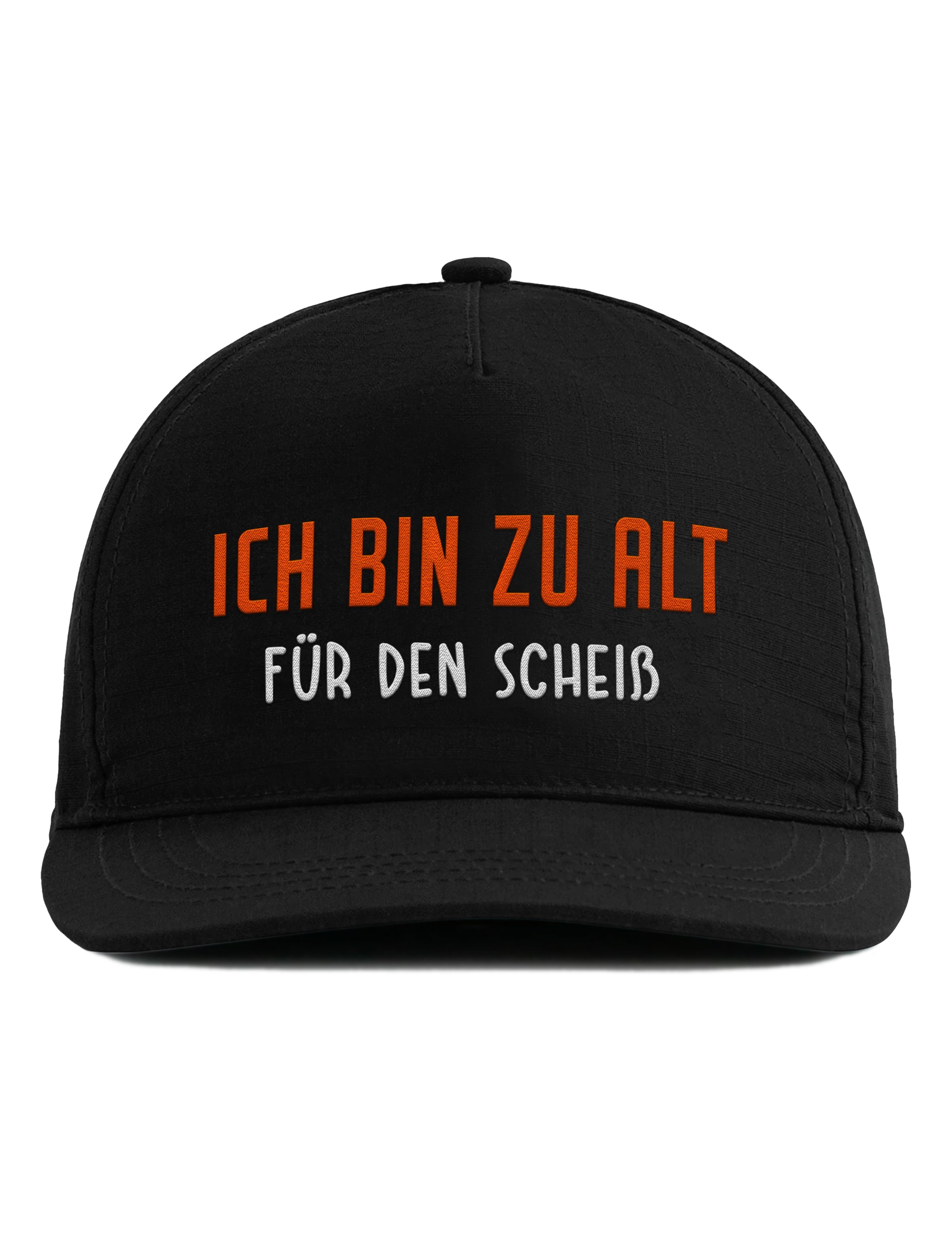 Snapback Cap – Ich bin zu alt für diesen Scheiß – Bestickt – Unisex Basecap