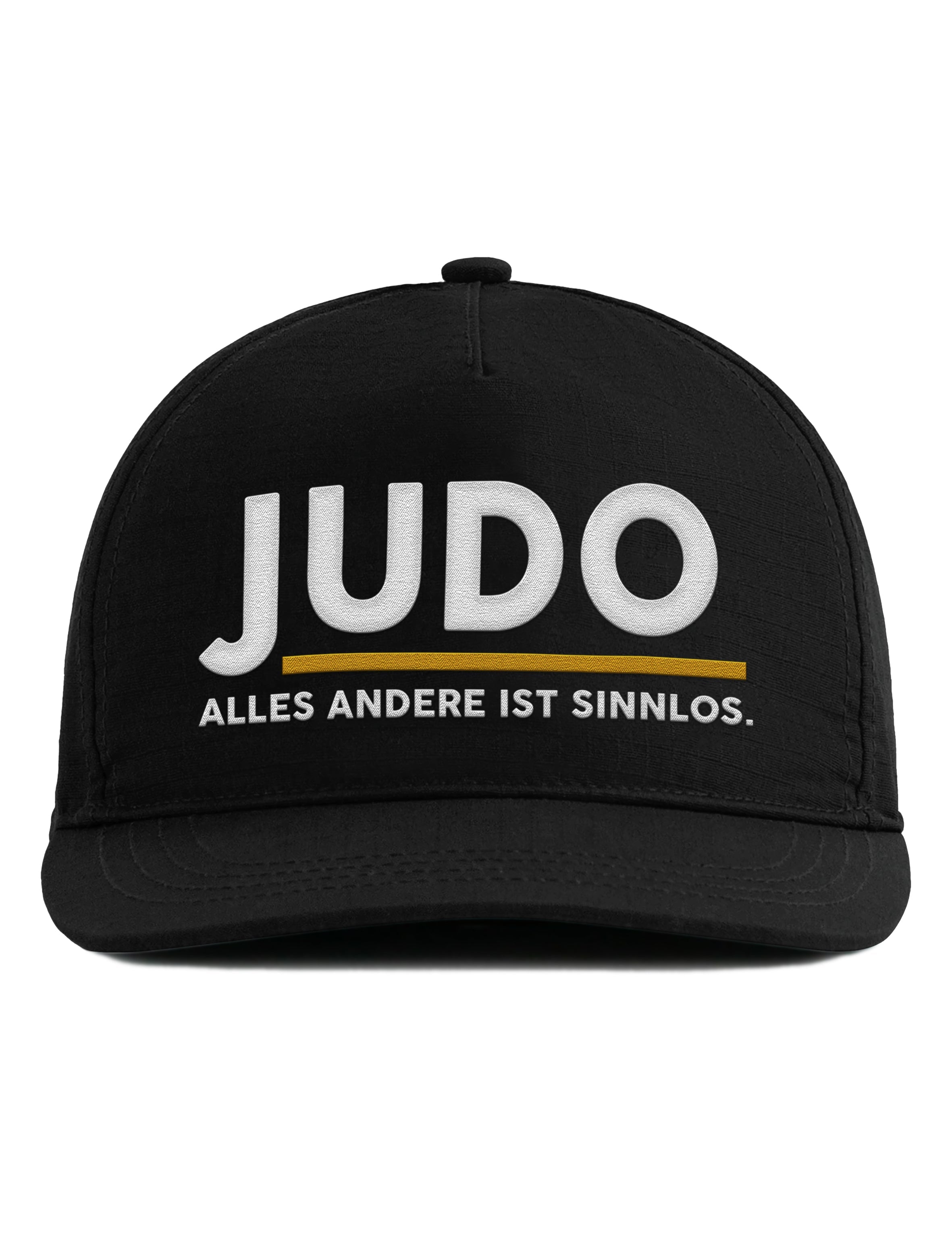 Snapback Cap – Judo alles andere ist sinnlos – Unisex Basecap - Bestickt