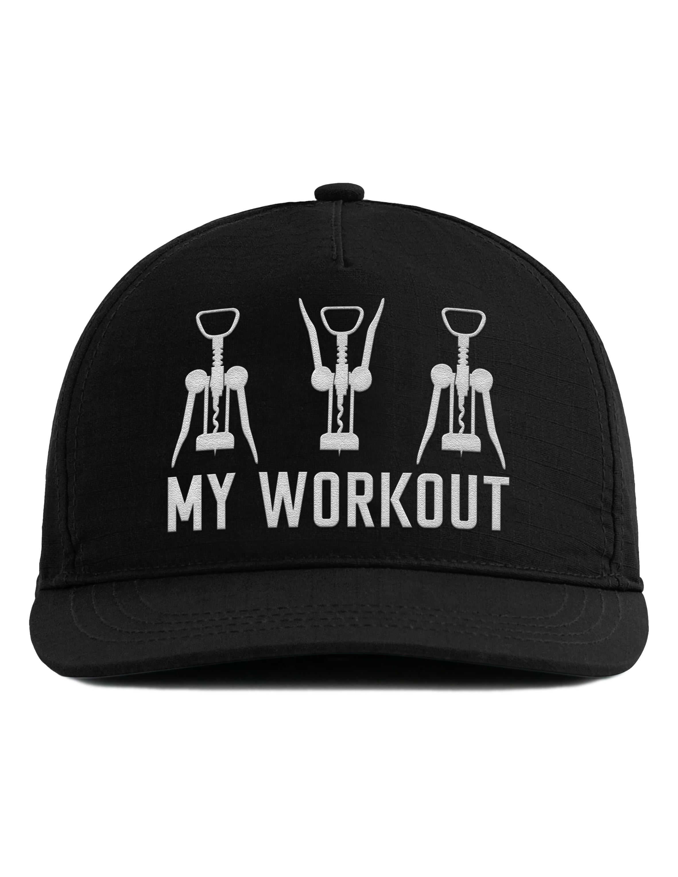 Snapback Cap – My Workout – Unisex Basecap - Bestickt