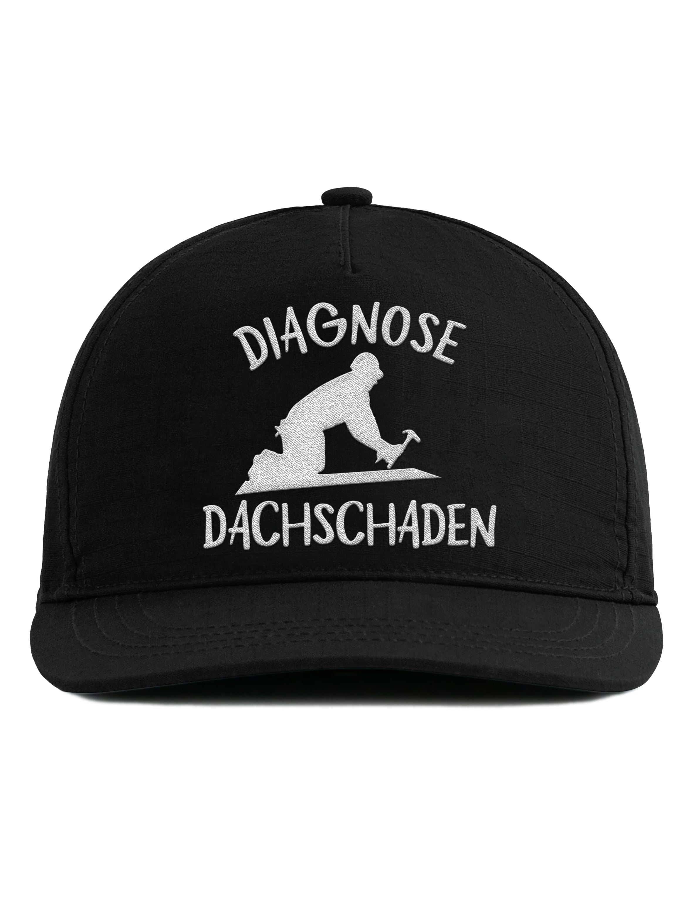 Snapback Cap – Diagnose Dachschaden – Unisex - Bestickt