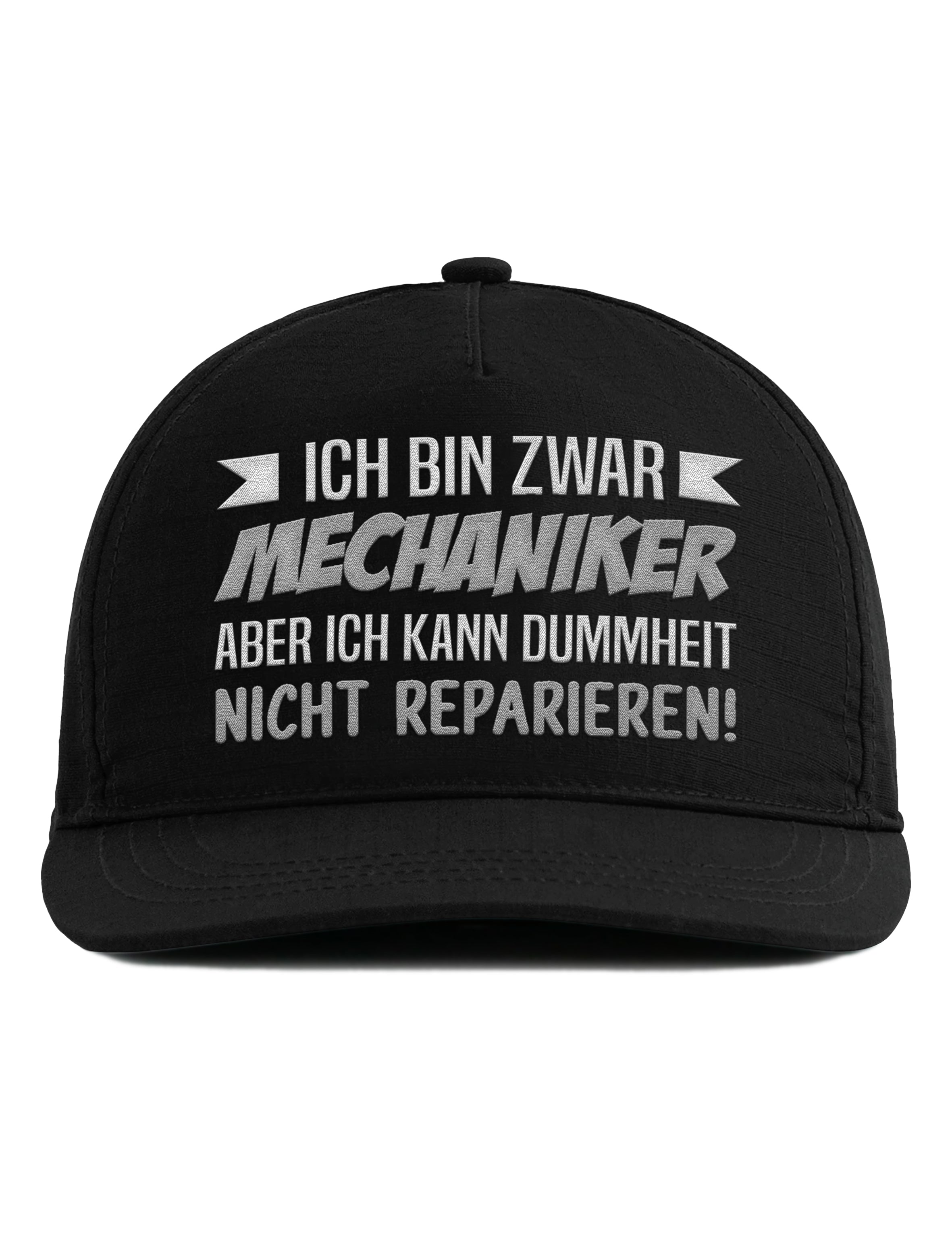 Snapback Cap – Mechaniker – Unisex Basecap - Bestickt