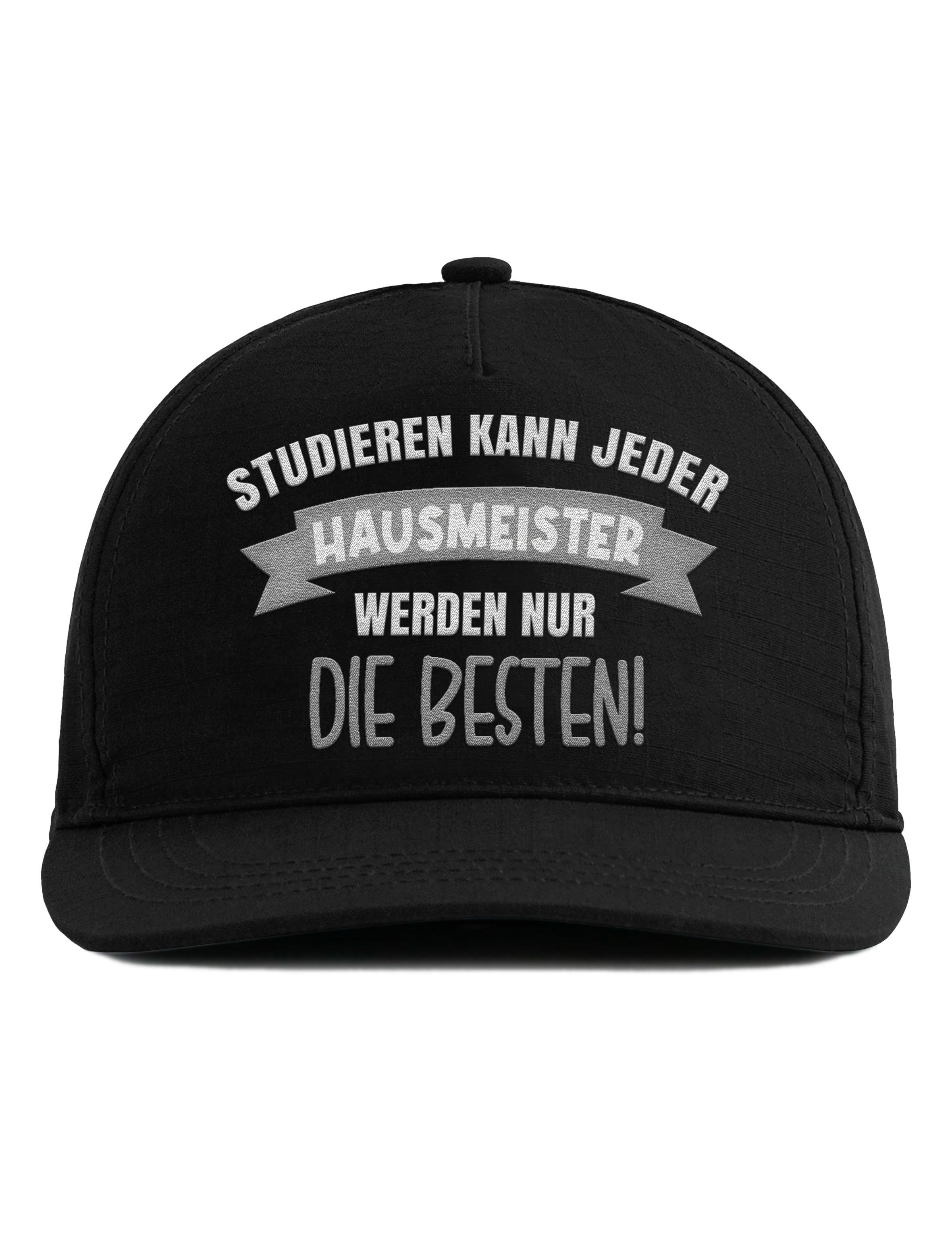 Snapback Cap – Hausmeister werden nur die besten! – Unisex Basecap - Bestickt