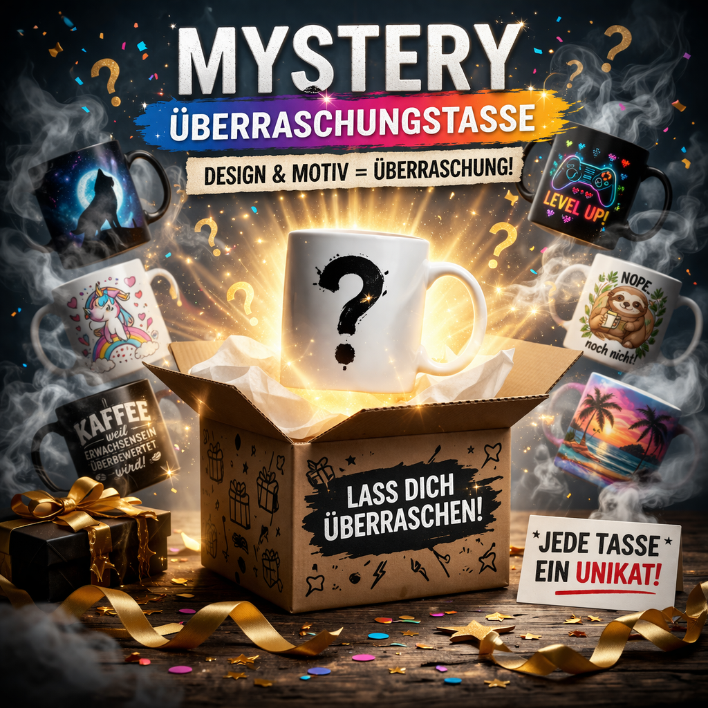 🎁 Überraschungs-Tasse "Spezial 2026" – Einzigartig, praktisch, und voller Überraschung!