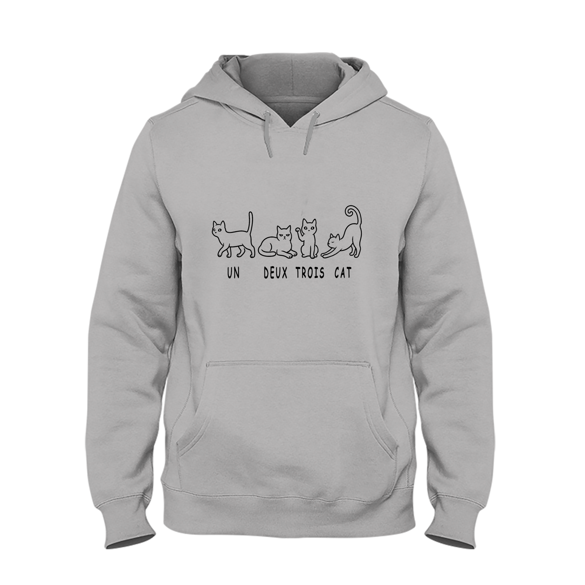 Hoodie un deux trois cat