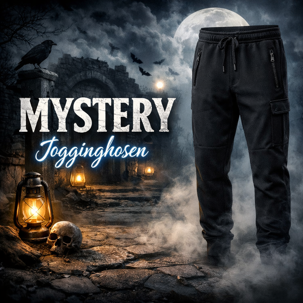 MYSTERY Jogginghose mit lustigem Spruch